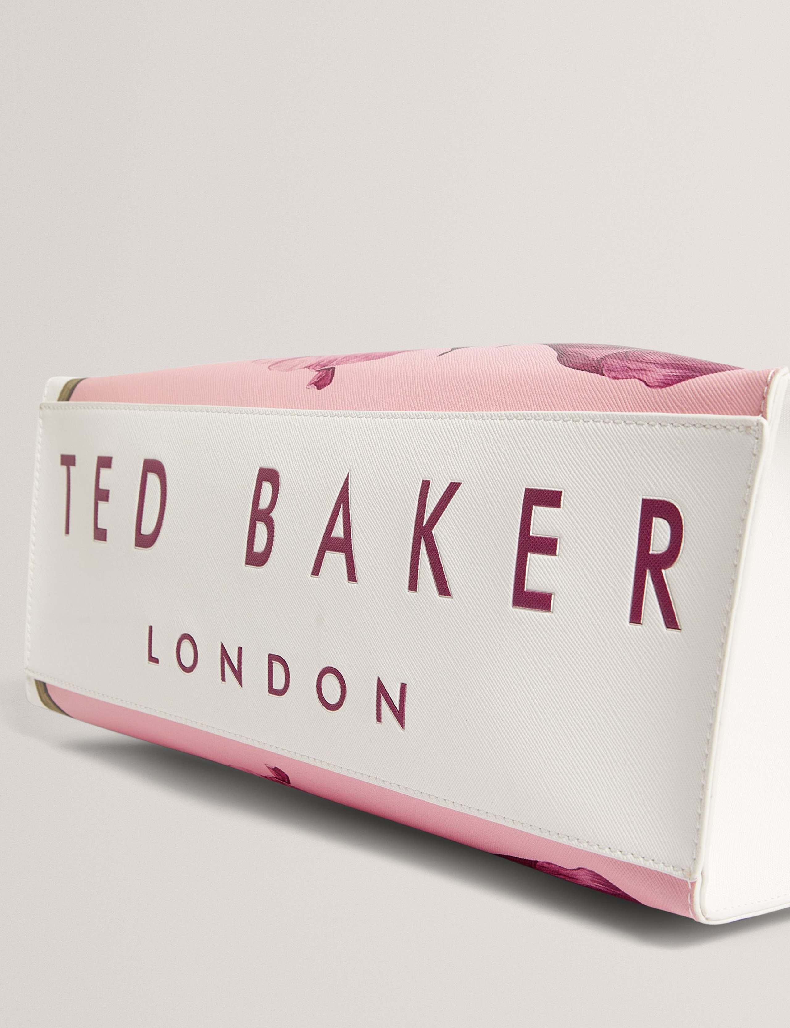 Floral Graphic Print Tote Bag 3 of 4