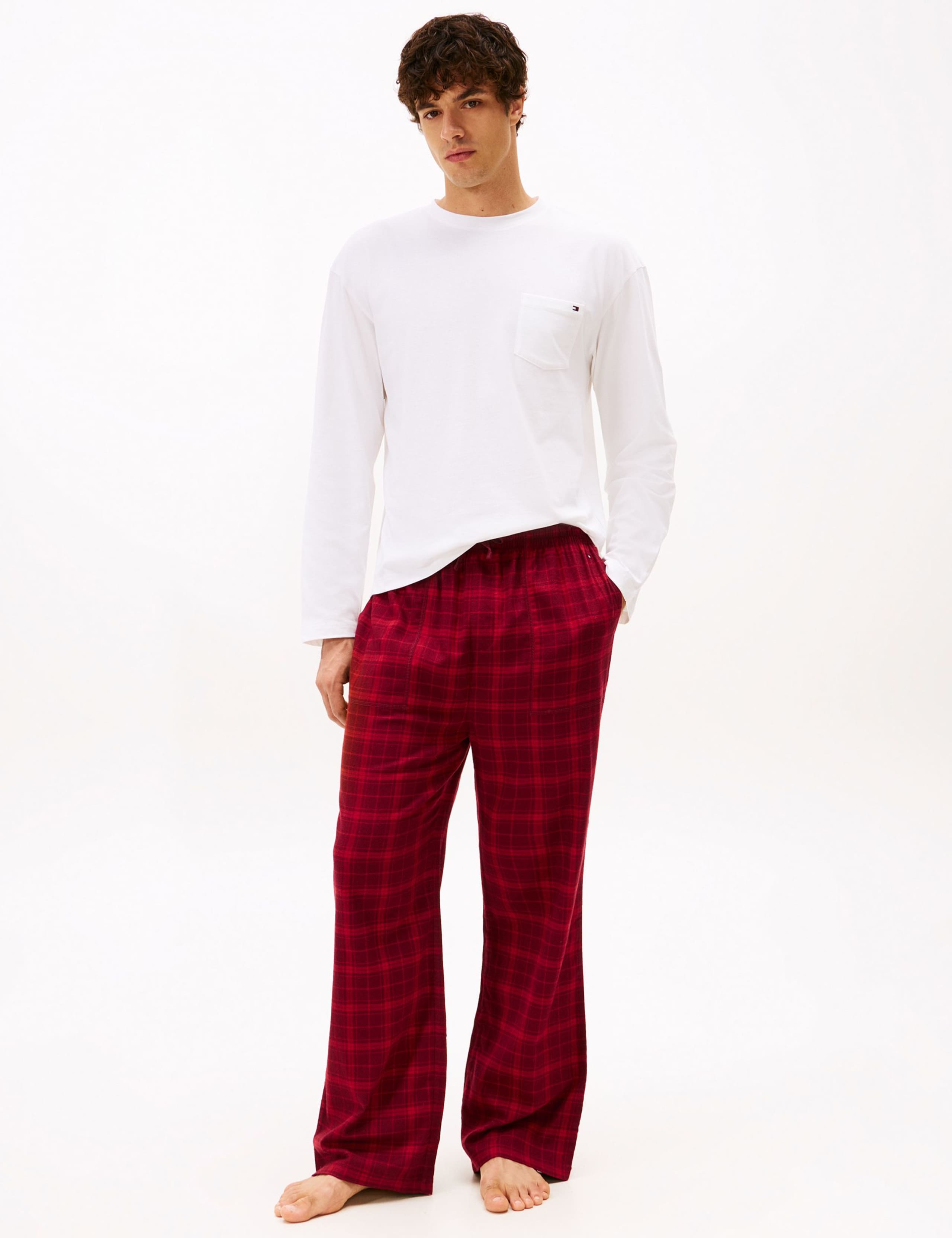 Cotton Rich Checked Pyjama Bottoms 4 of 5