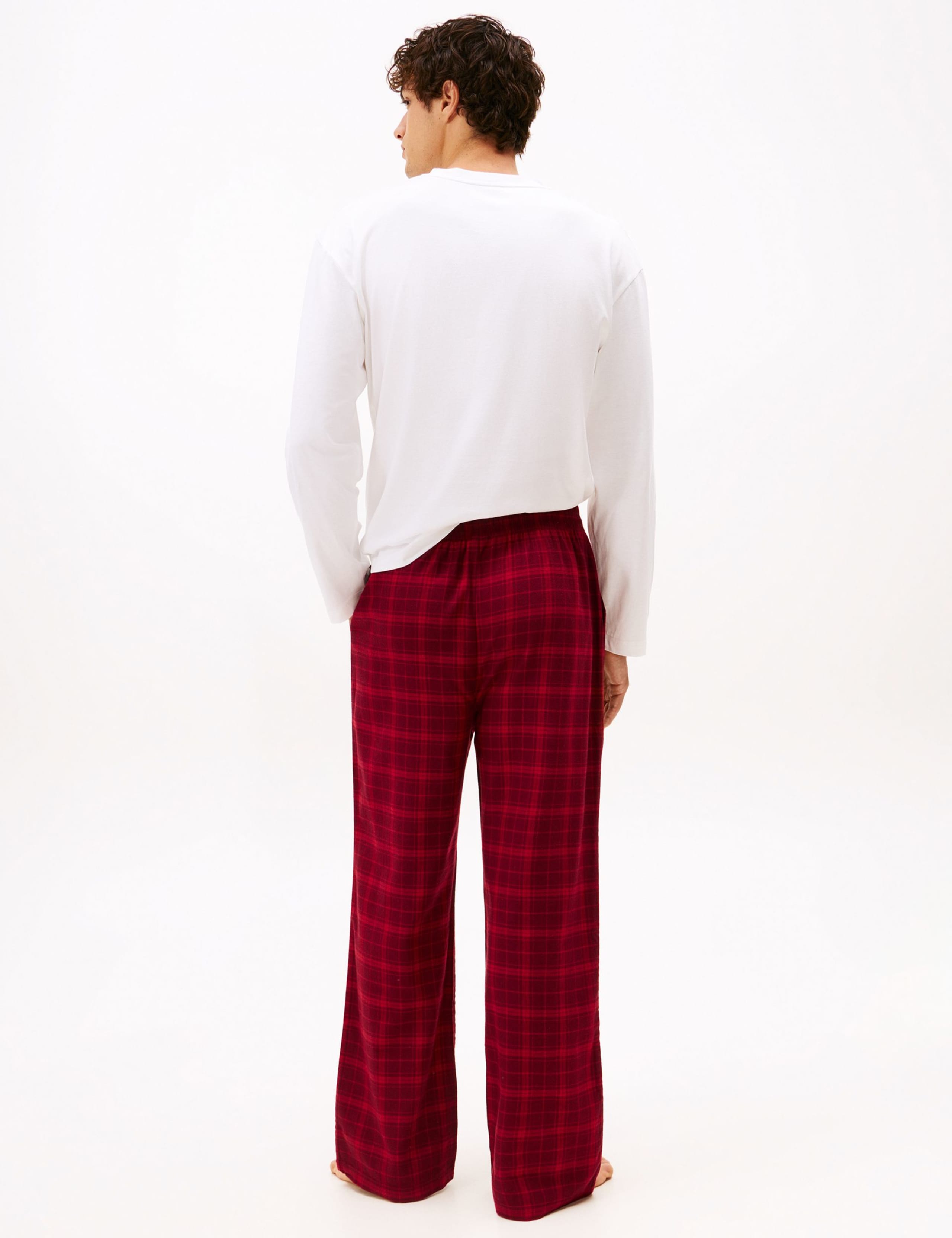Cotton Rich Checked Pyjama Bottoms 5 of 5