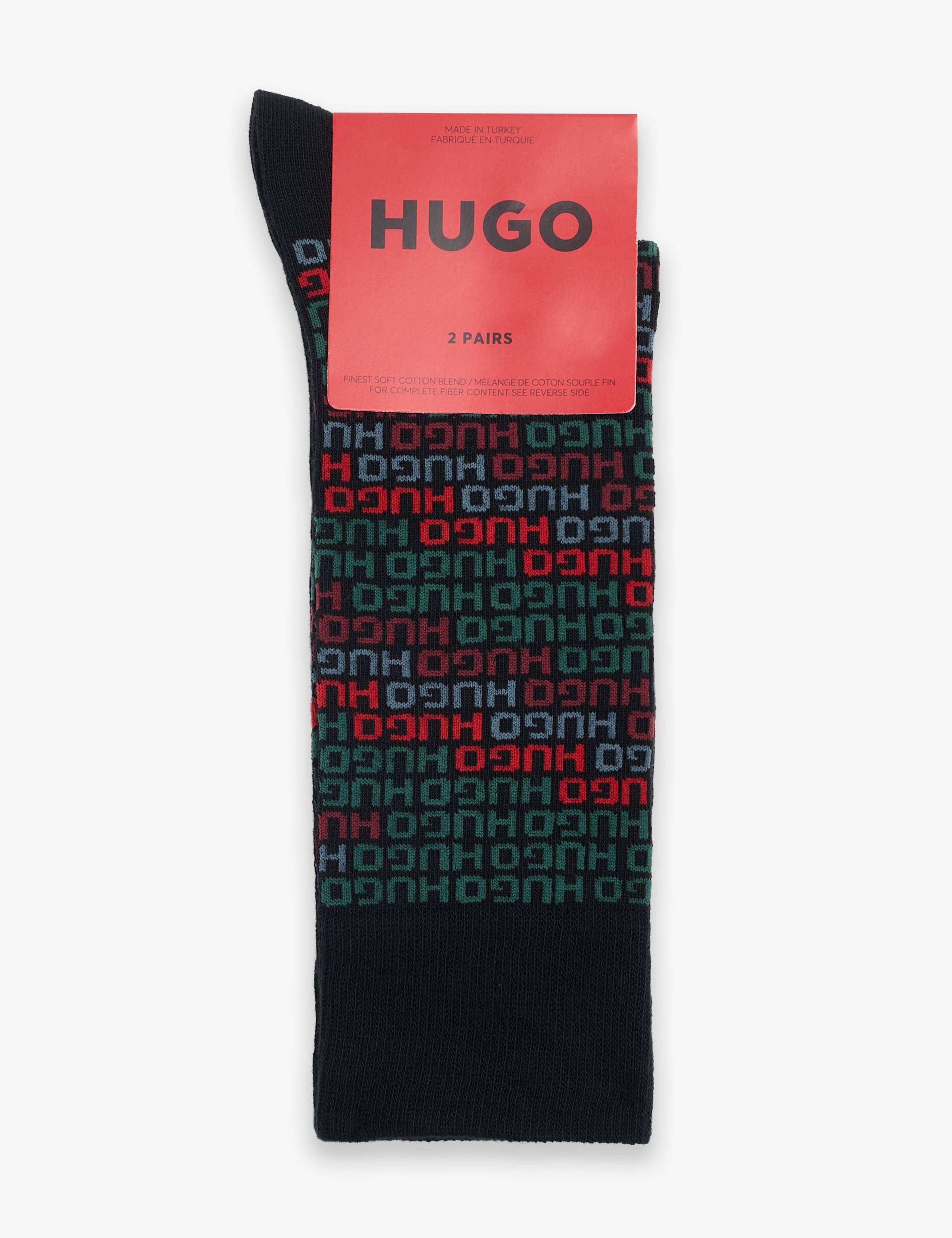 2 Pack Cotton Rich Socks 3 of 3