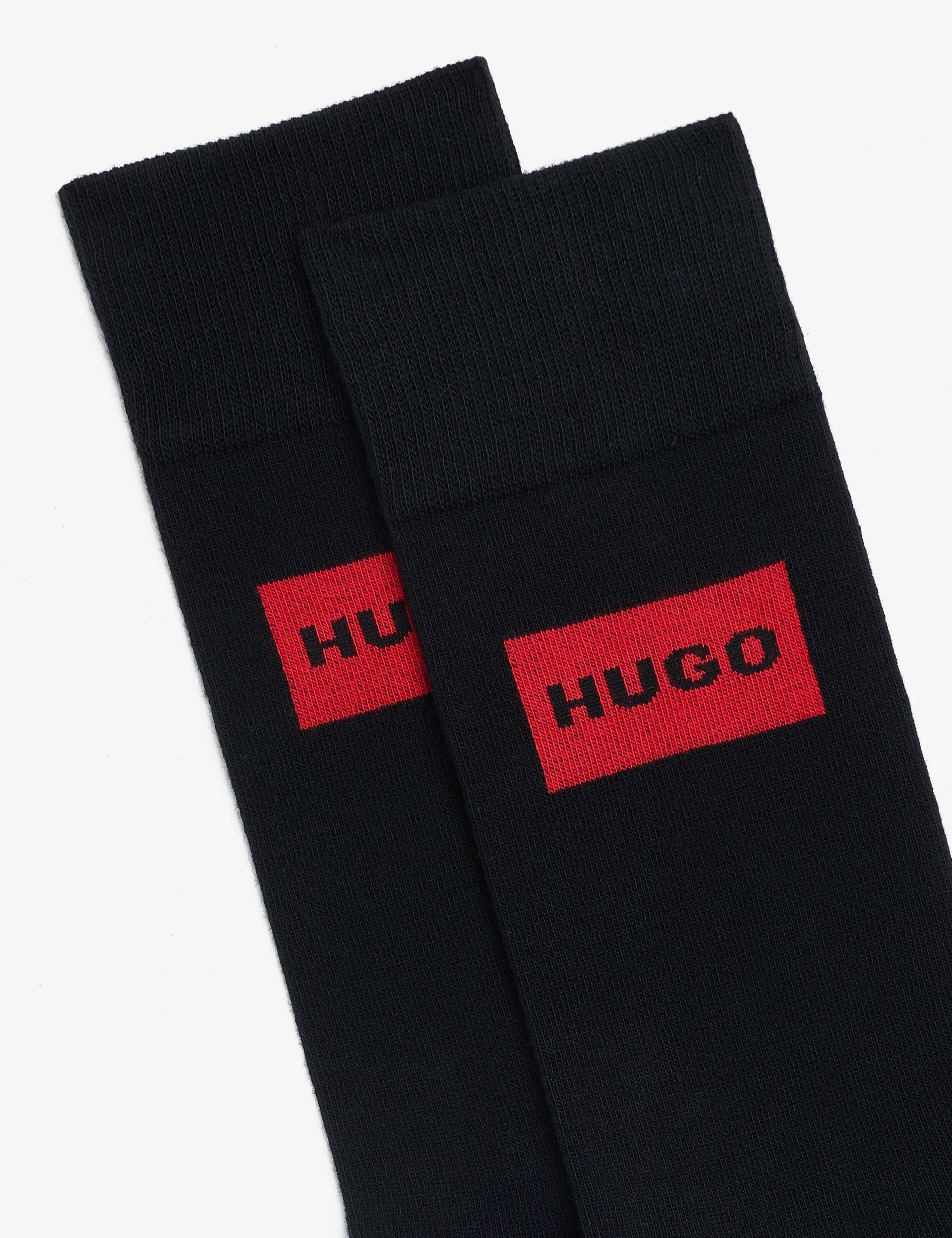2 Pack Cotton Rich Logo Socks 2 of 3