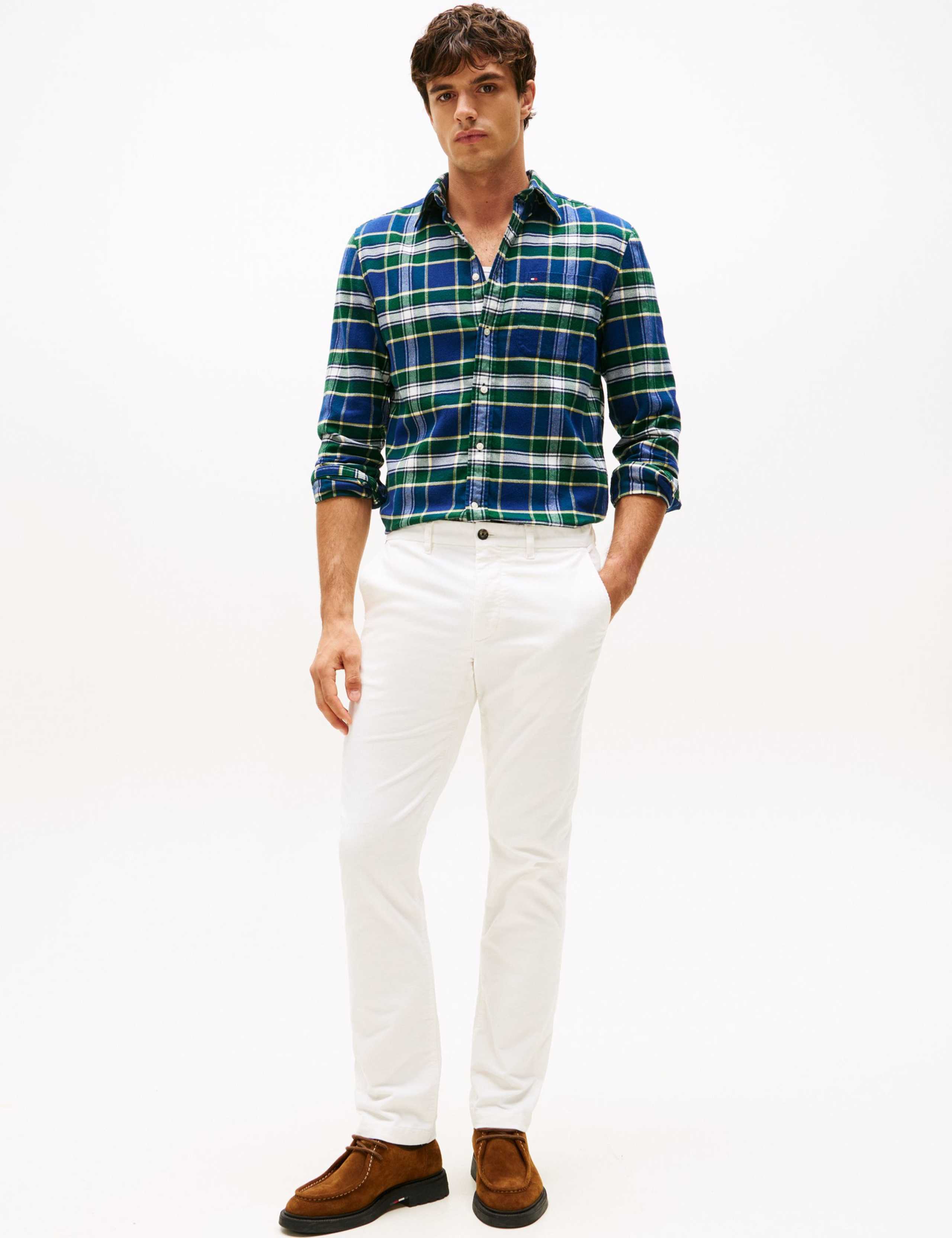 Hero Pure Cotton Flannel Checked Shirt 2 of 2