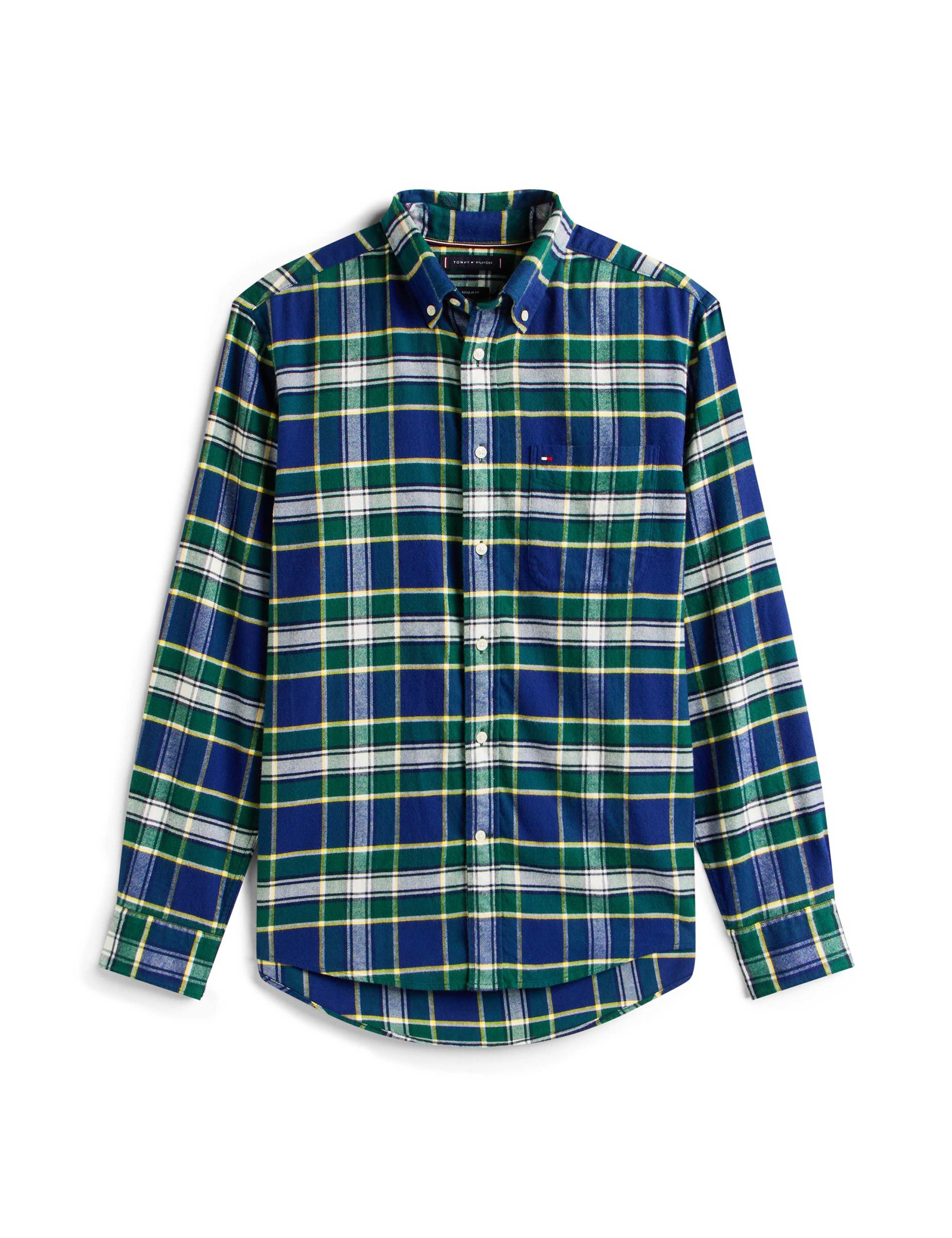 Hero Pure Cotton Flannel Checked Shirt 1 of 2