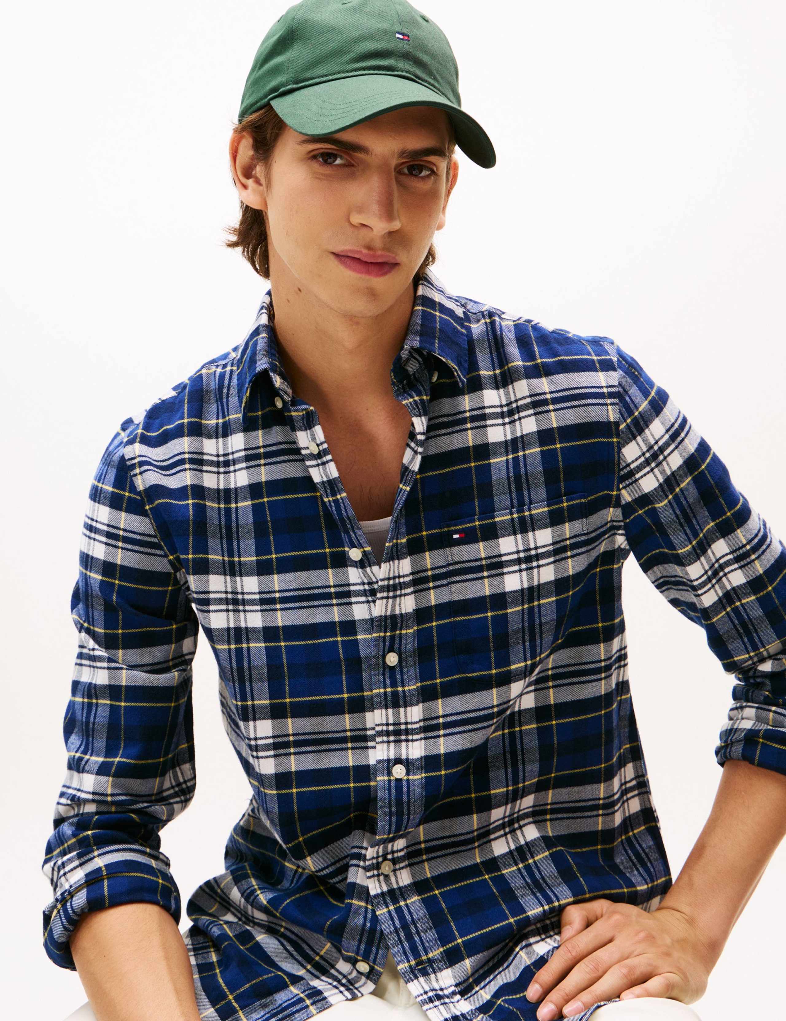 Hero Regular Fit Pure Cotton Check Shirt 3 of 5