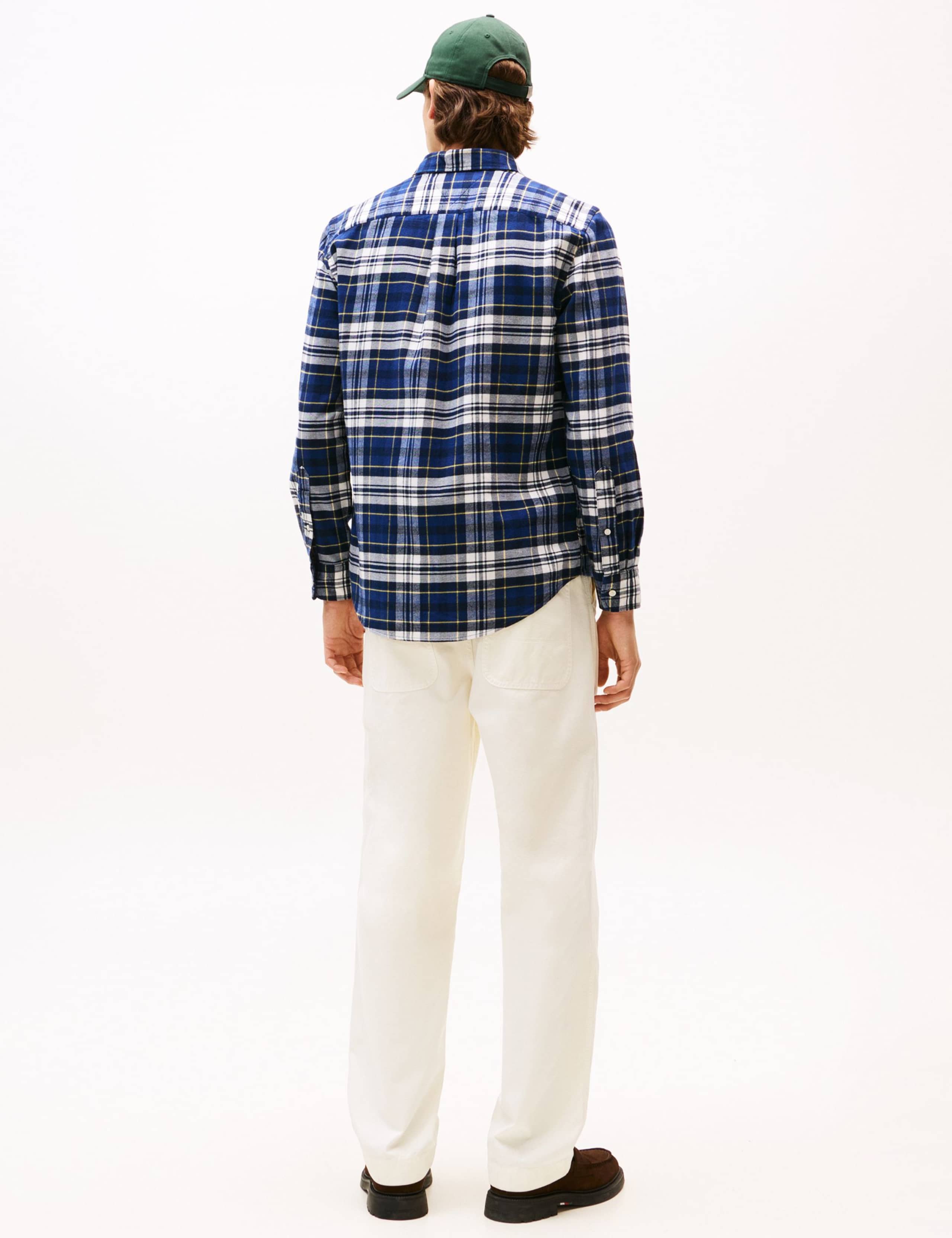 Hero Regular Fit Pure Cotton Check Shirt 4 of 5