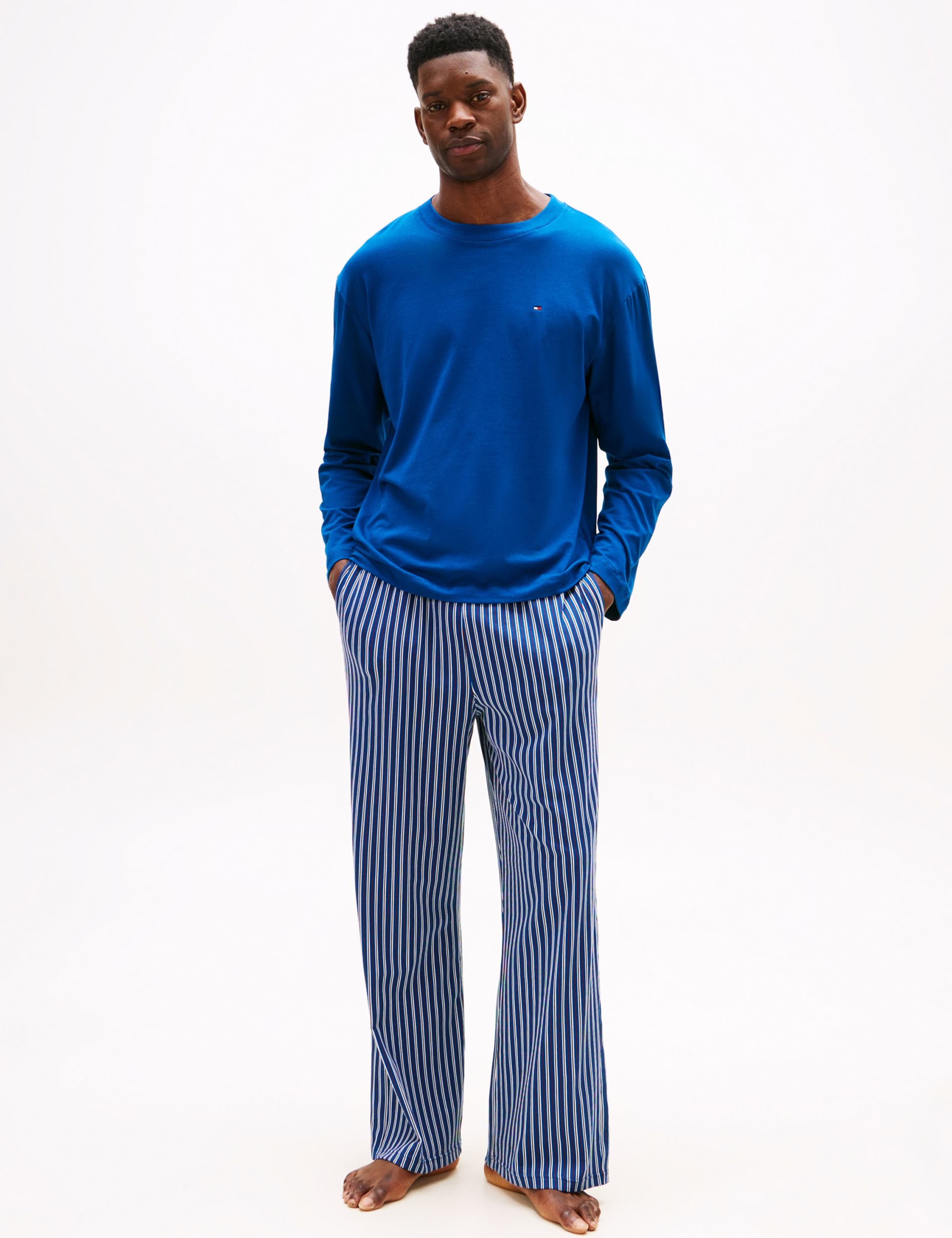 Cotton Rich Jersey Printed Pyjama Set 1 of 6