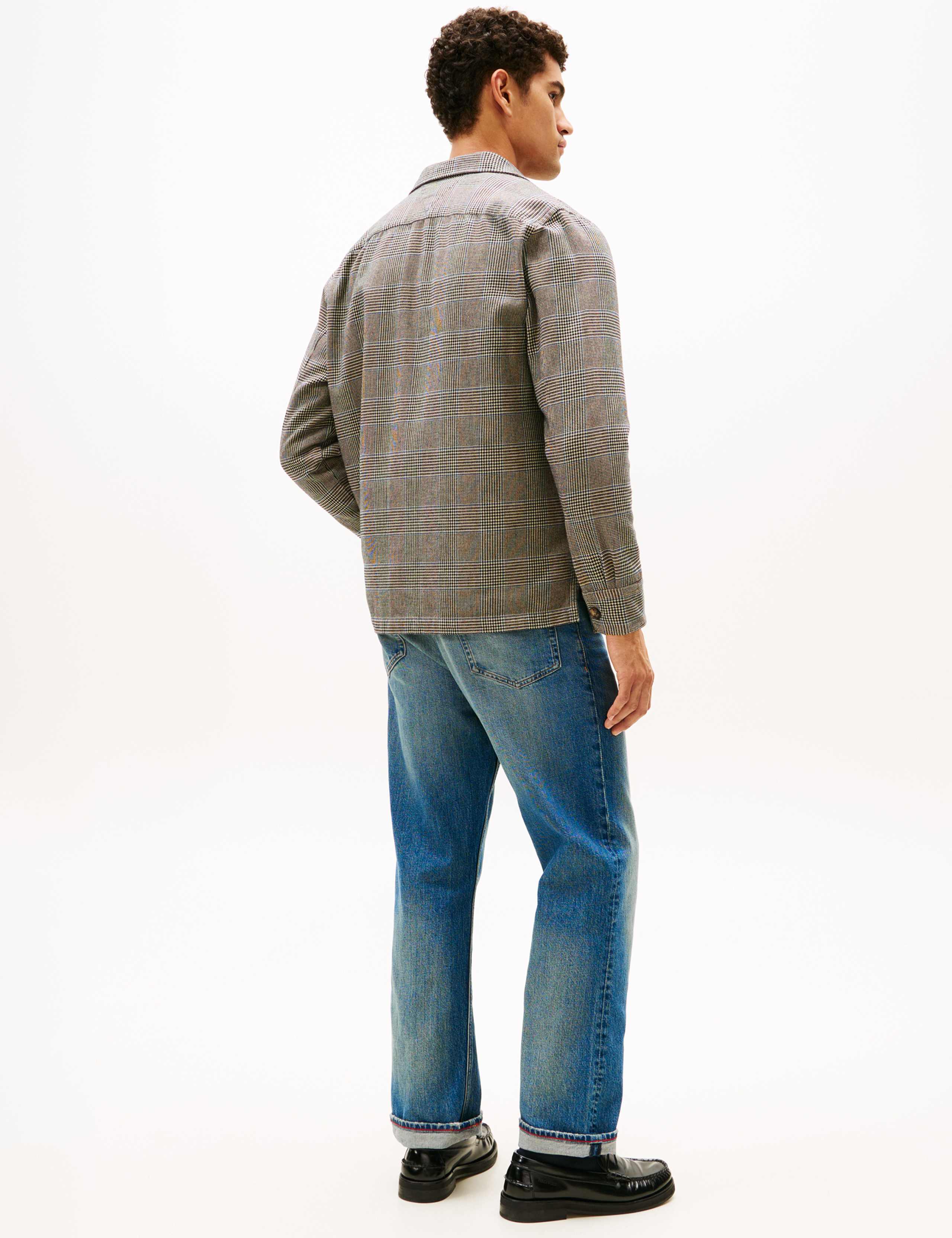 Regular Fit Pure Cotton Check Flannel Shirt 5 of 5