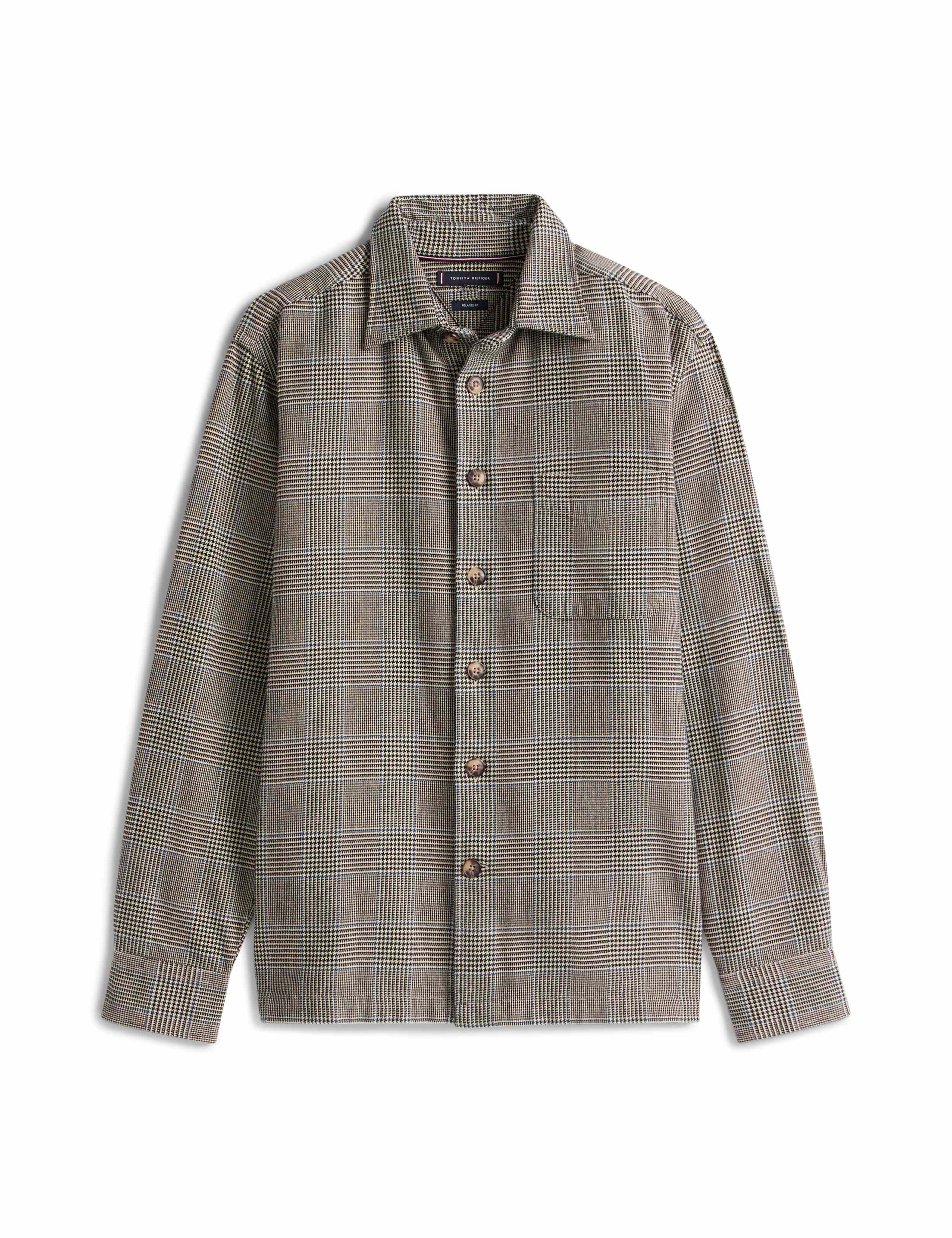 Regular Fit Pure Cotton Check Flannel Shirt 2 of 5