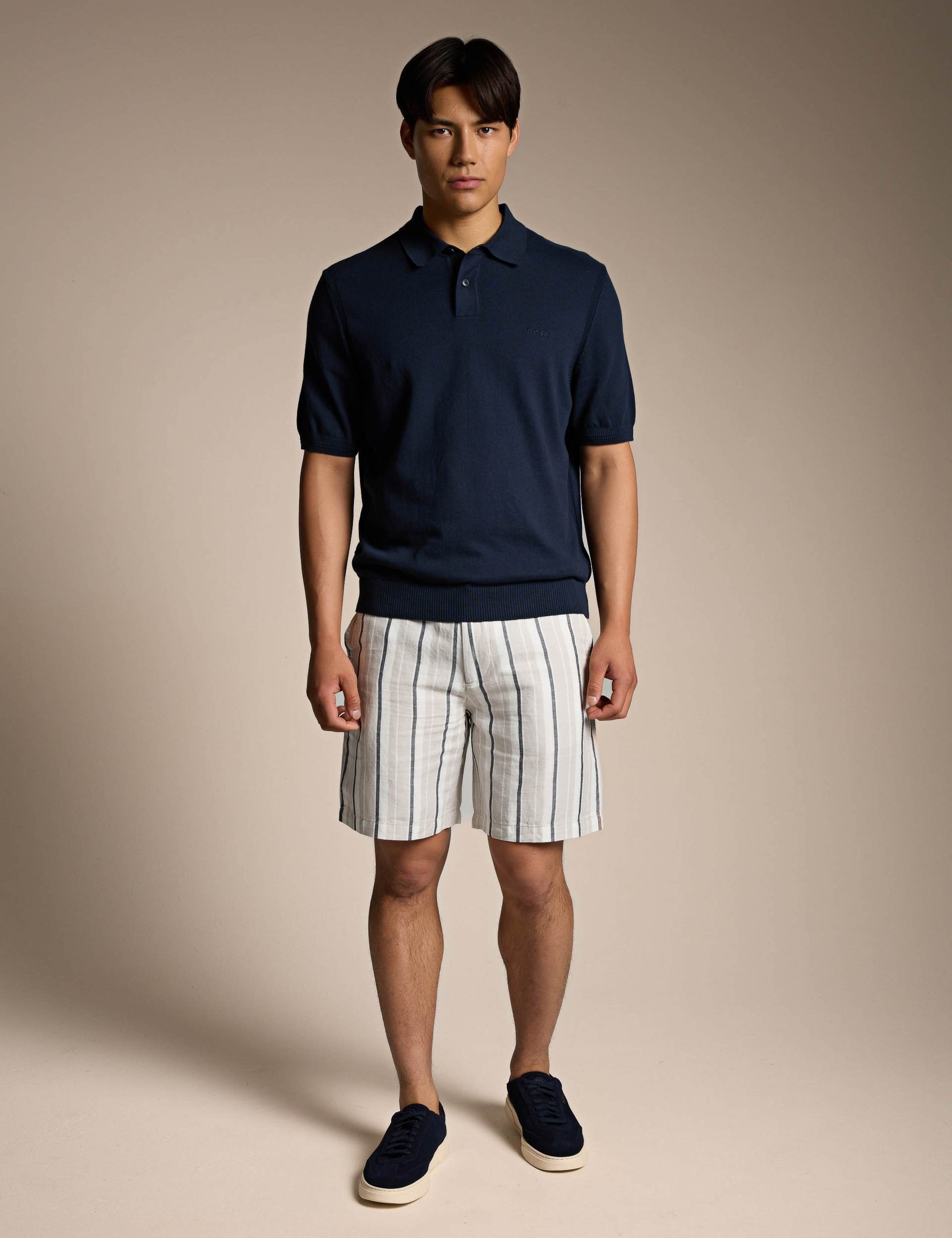 Chino_ST_Shorts_2 Linen Rich Striped Shorts 2 of 5