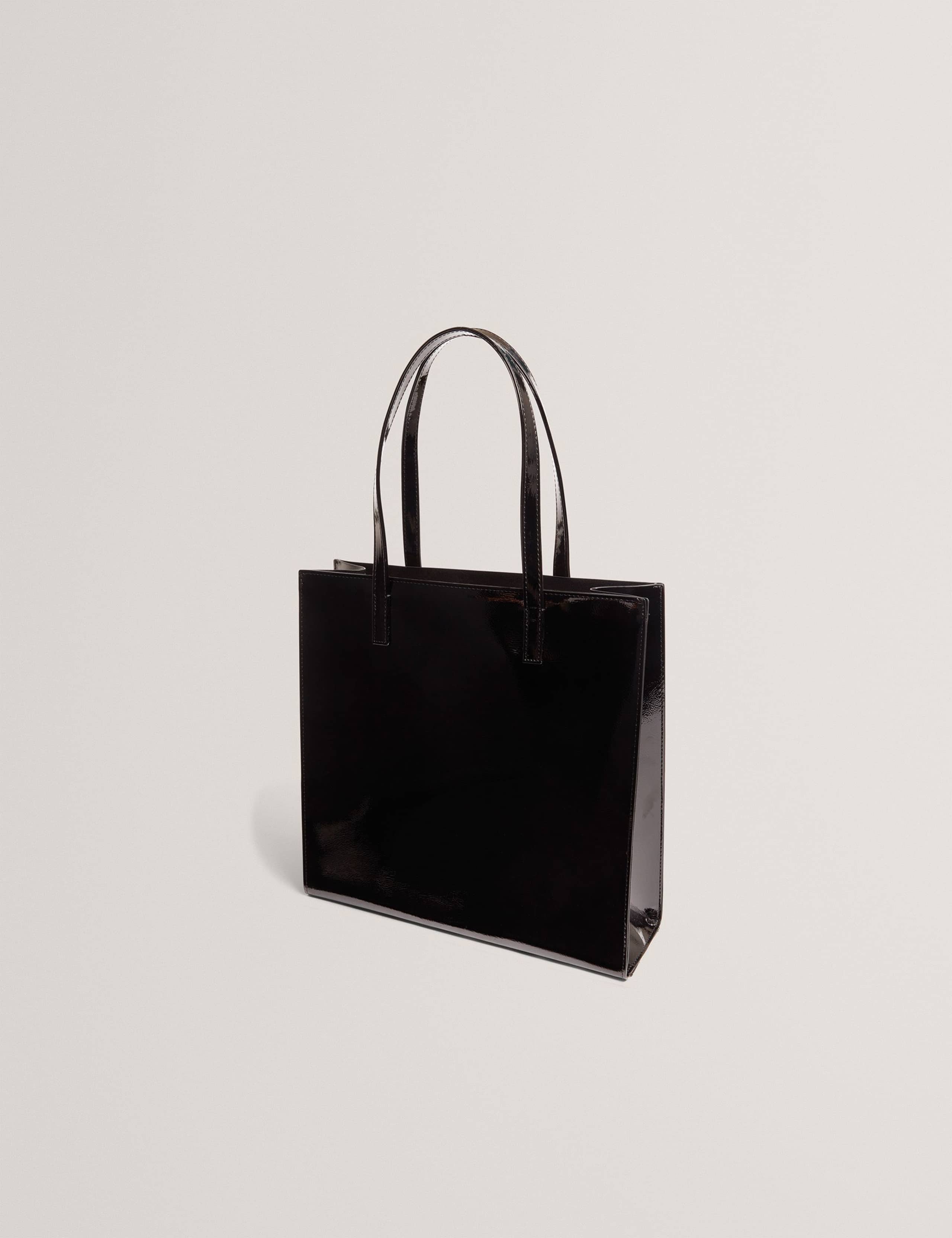 Patent Finish Tote Bag 4 of 5