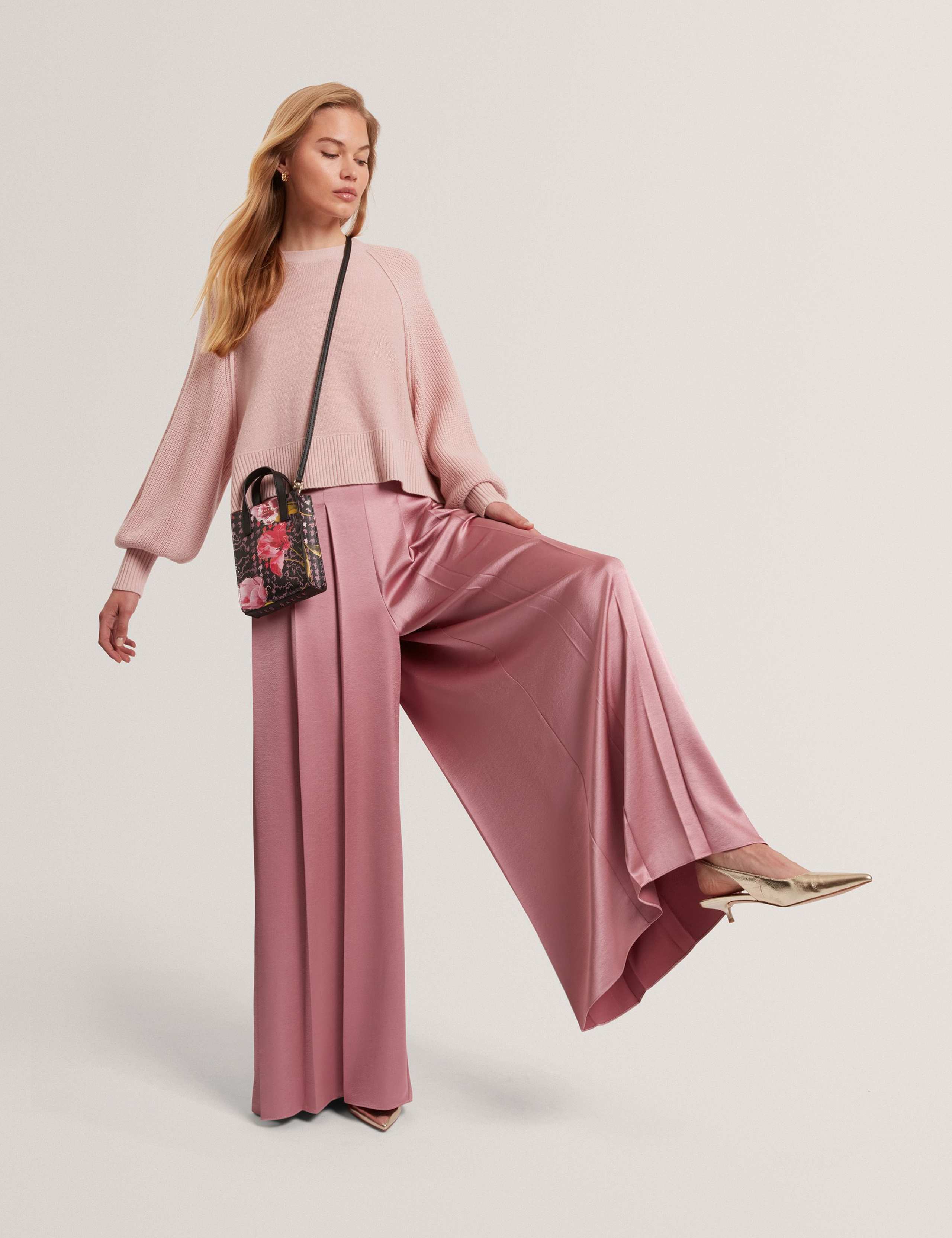 Balloon Sleeve Jumper with Wool and Cashmere 7 of 7