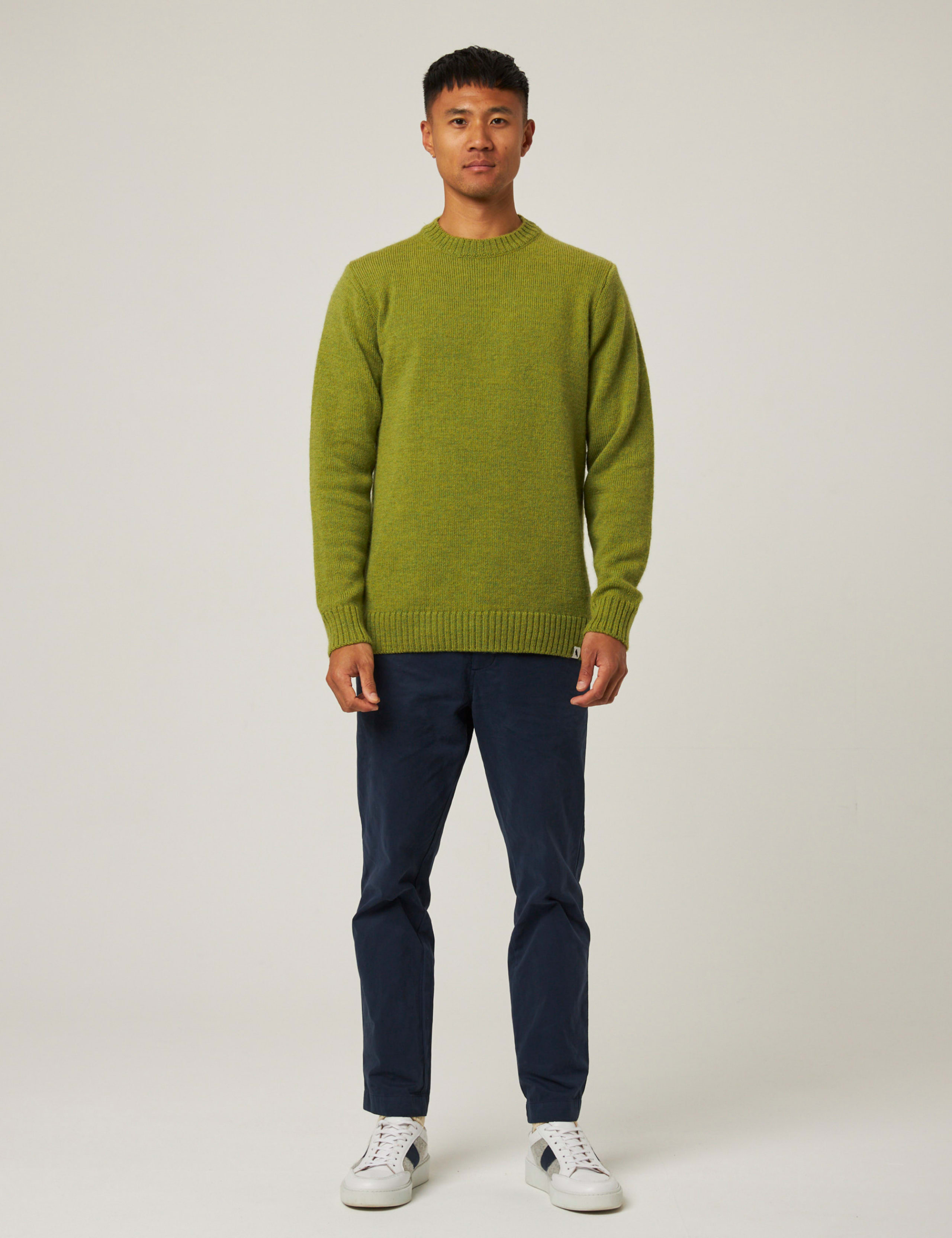 Pure Wool Crew Neck Jumper 3 of 4