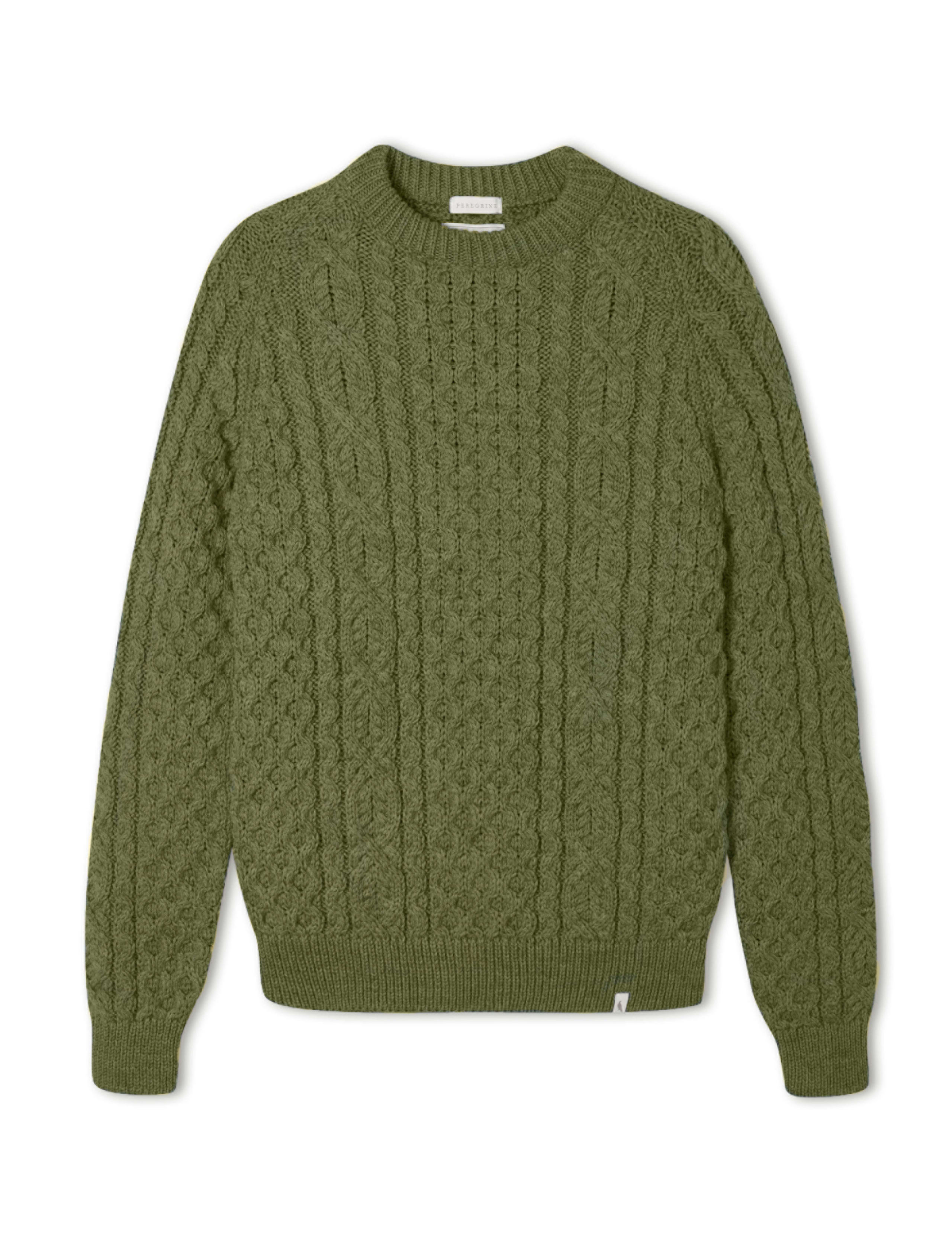 Pure Wool Cable Crew Neck Jumper 2 of 6