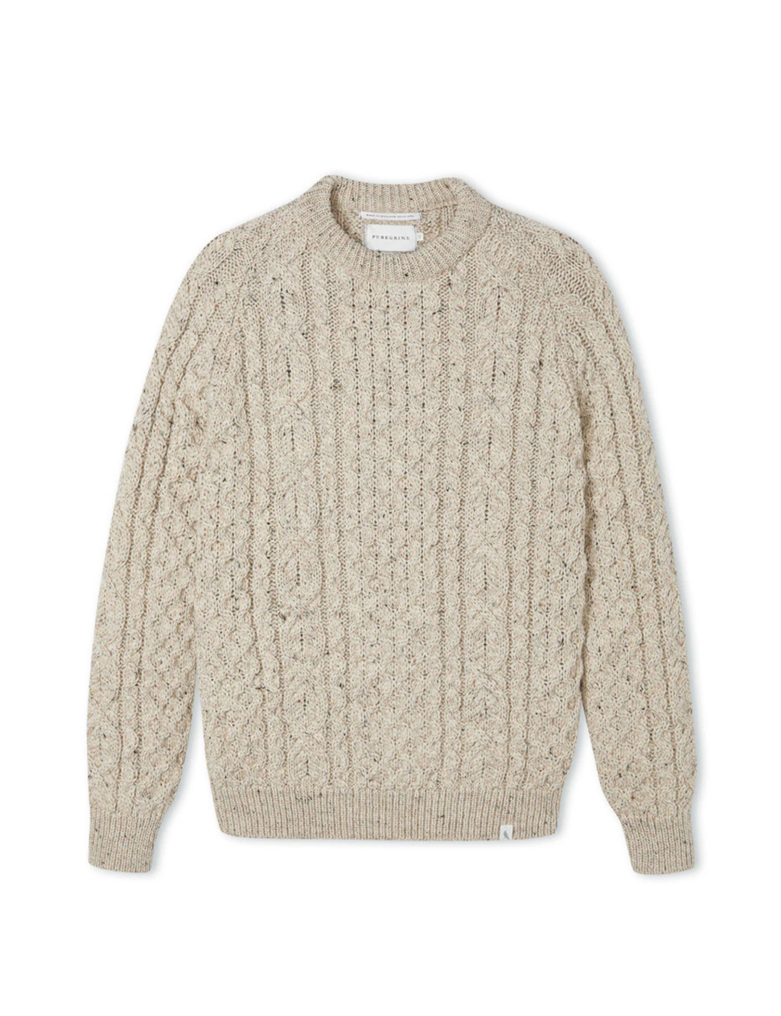 Pure Wool Cable Crew Neck Jumper 7 of 7