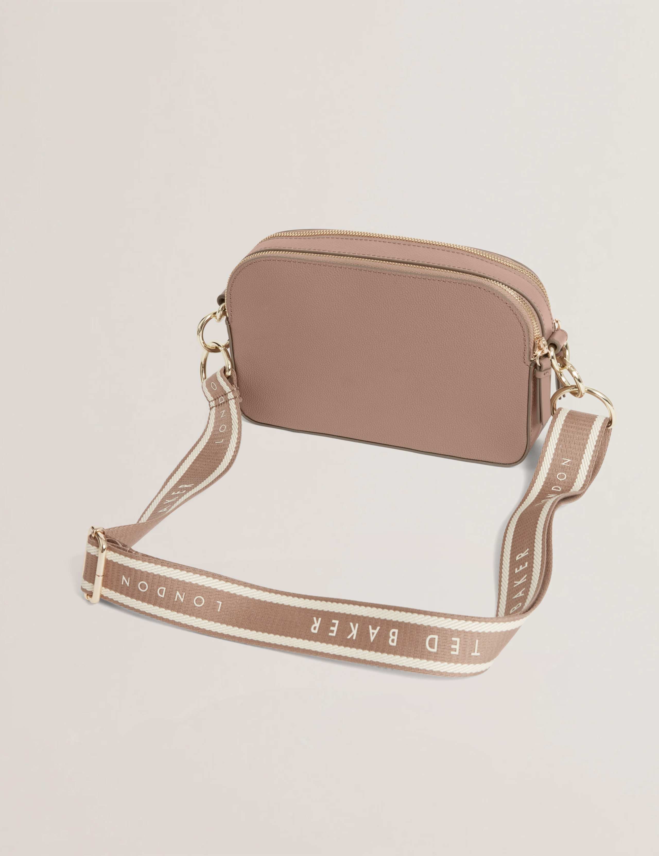 Leather Double Zip Cross Body Bag 3 of 5