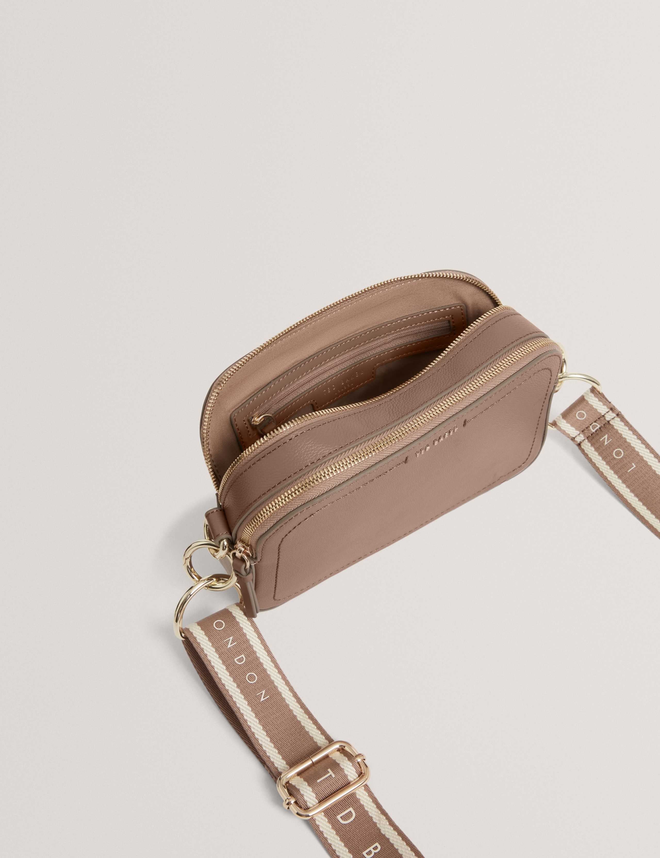Leather Double Zip Cross Body Bag 4 of 5