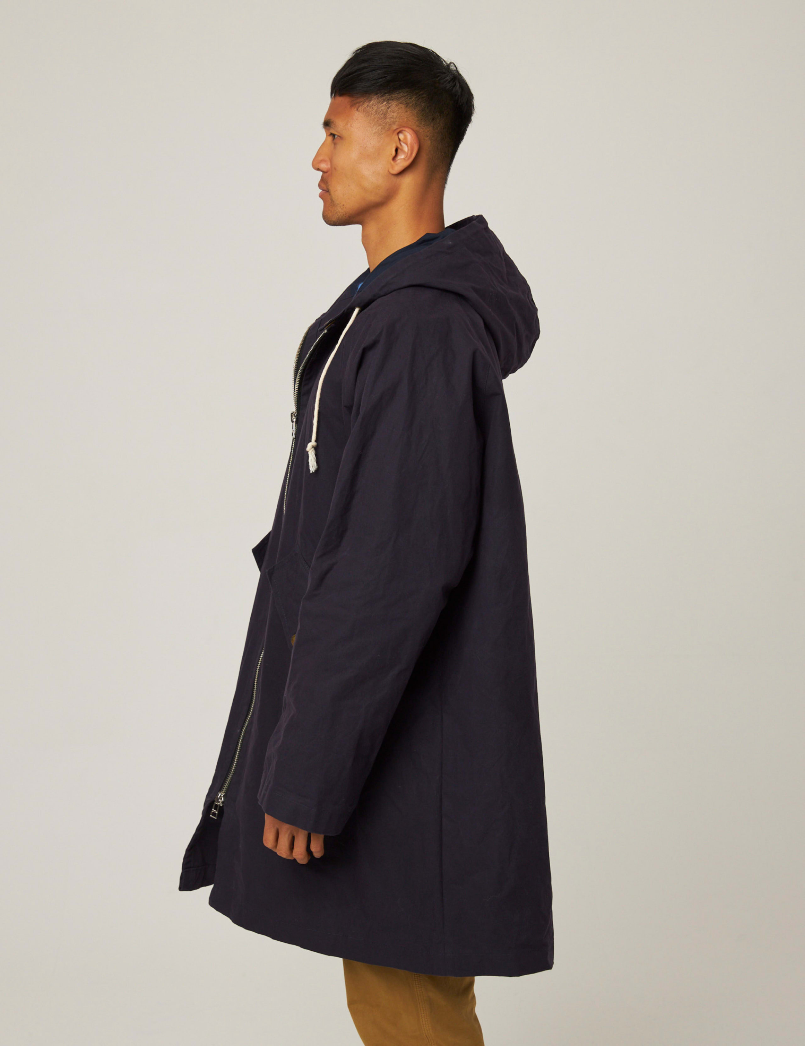 Pure Cotton Lightweight Hooded Raincoat 4 of 5