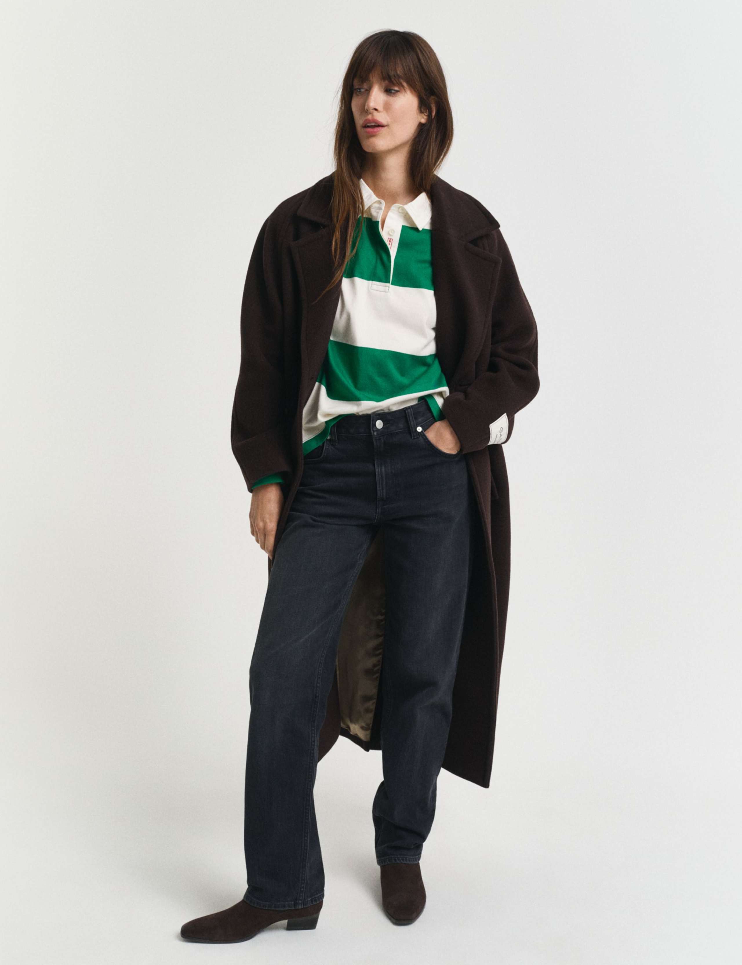 Pure Cotton Striped Rugby Top 2 of 5