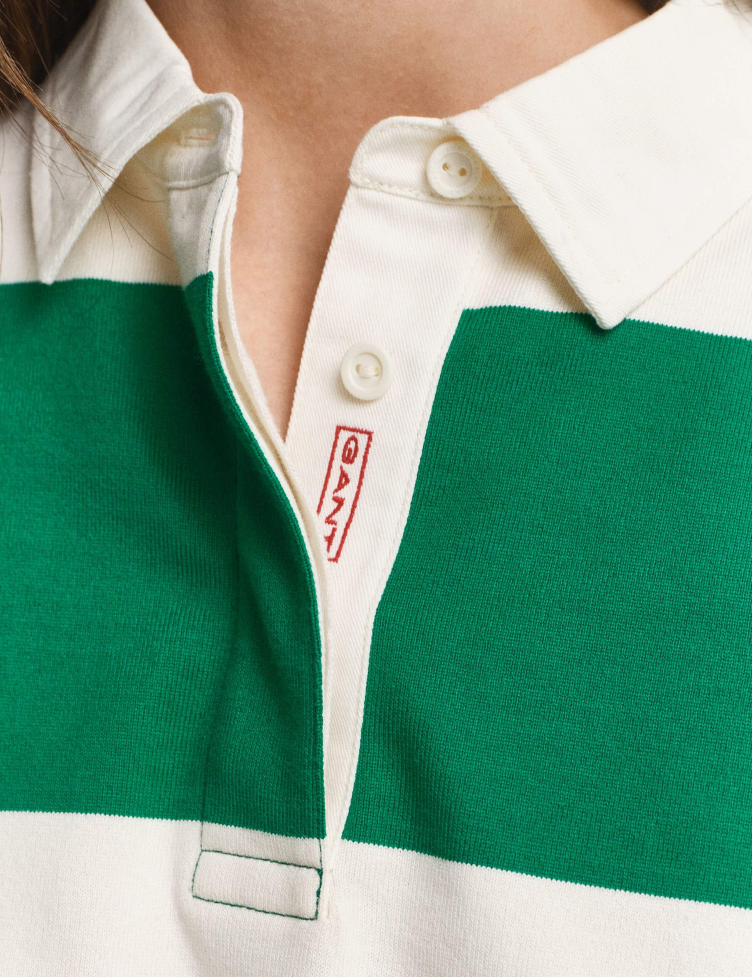 Pure Cotton Striped Rugby Top 5 of 5