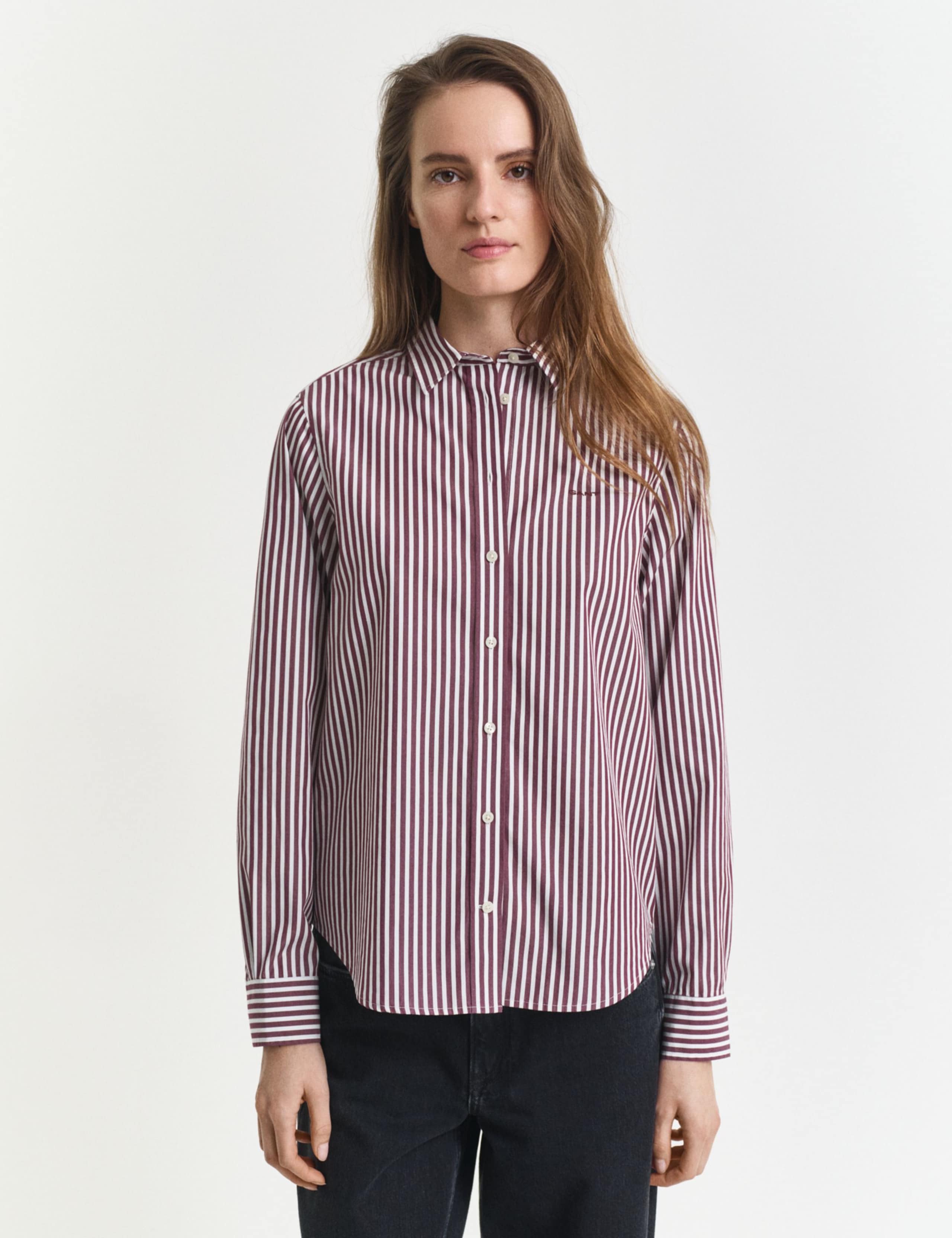 Pure Cotton Striped Collared Shirt 2 of 5