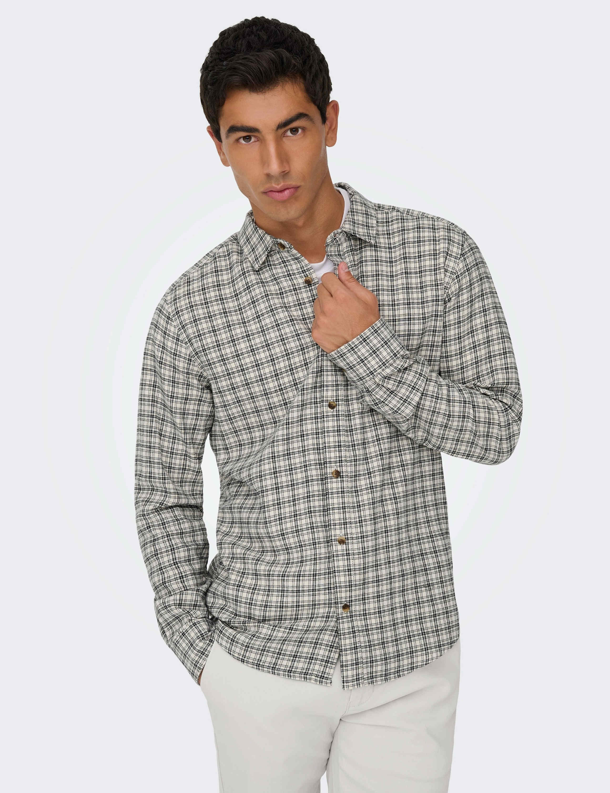 Pure Cotton Checked Shirt 2 of 7