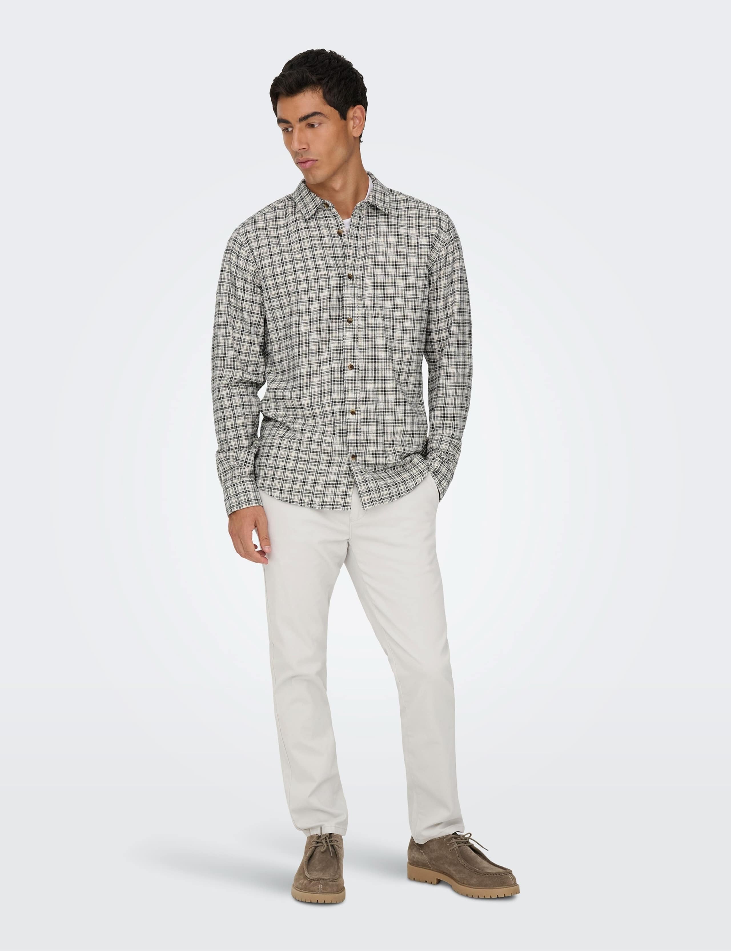 Pure Cotton Checked Shirt 3 of 7
