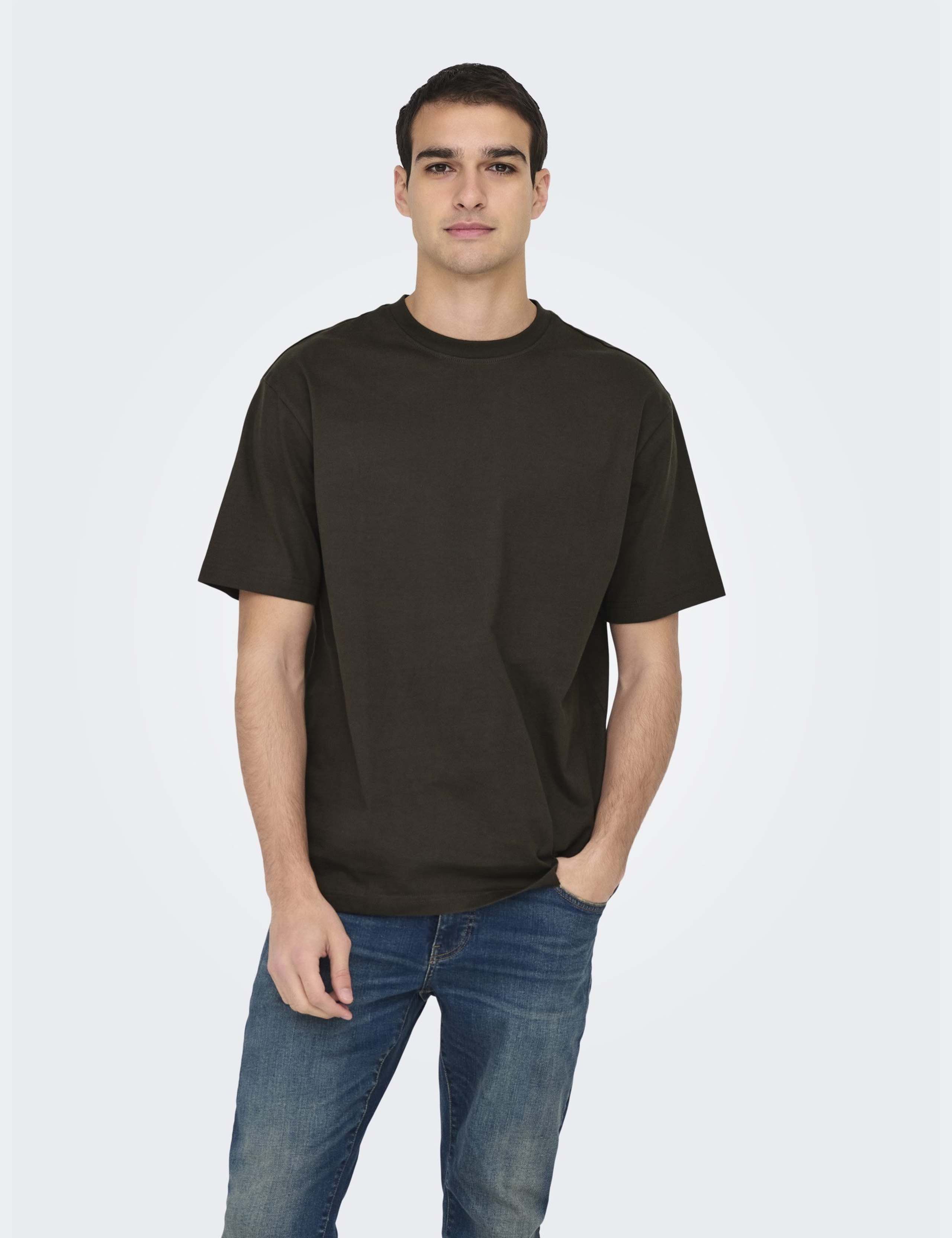 Pure Cotton Jersey Crew Neck T-Shirt 4 of 6