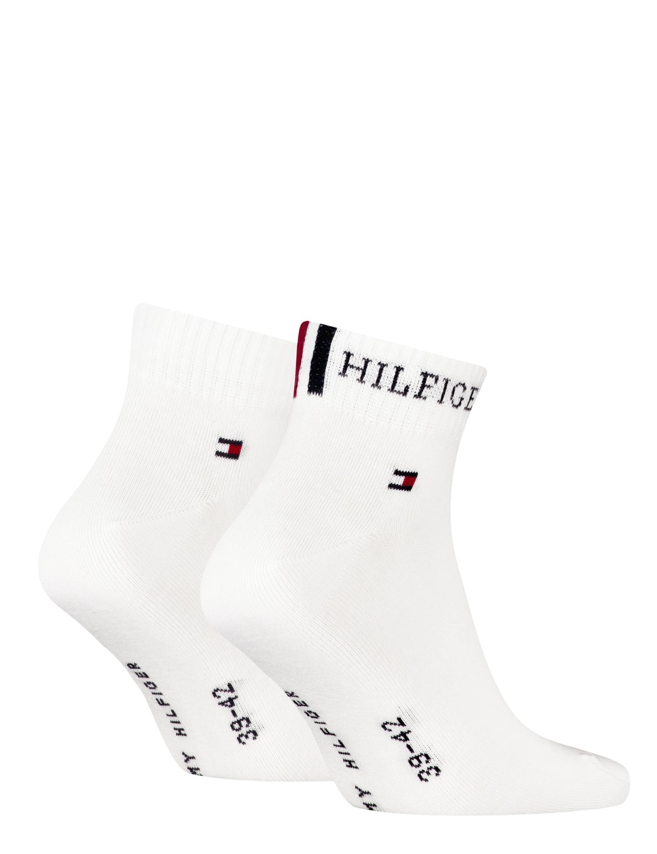 2 Pack TH Men Cotton Rich Quarter Socks 2 of 2