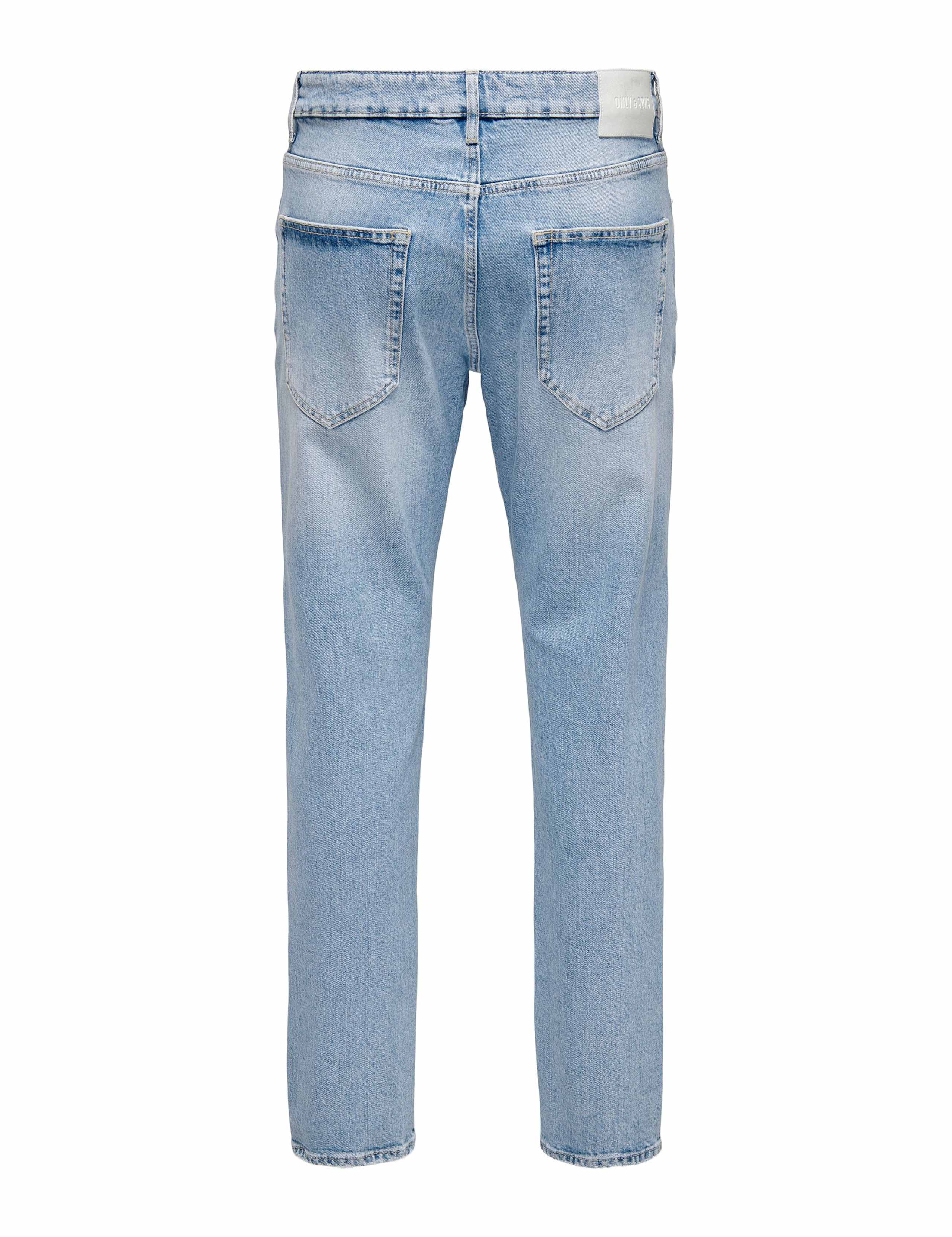 Tapered Fit Cotton Rich Jeans 4 of 5