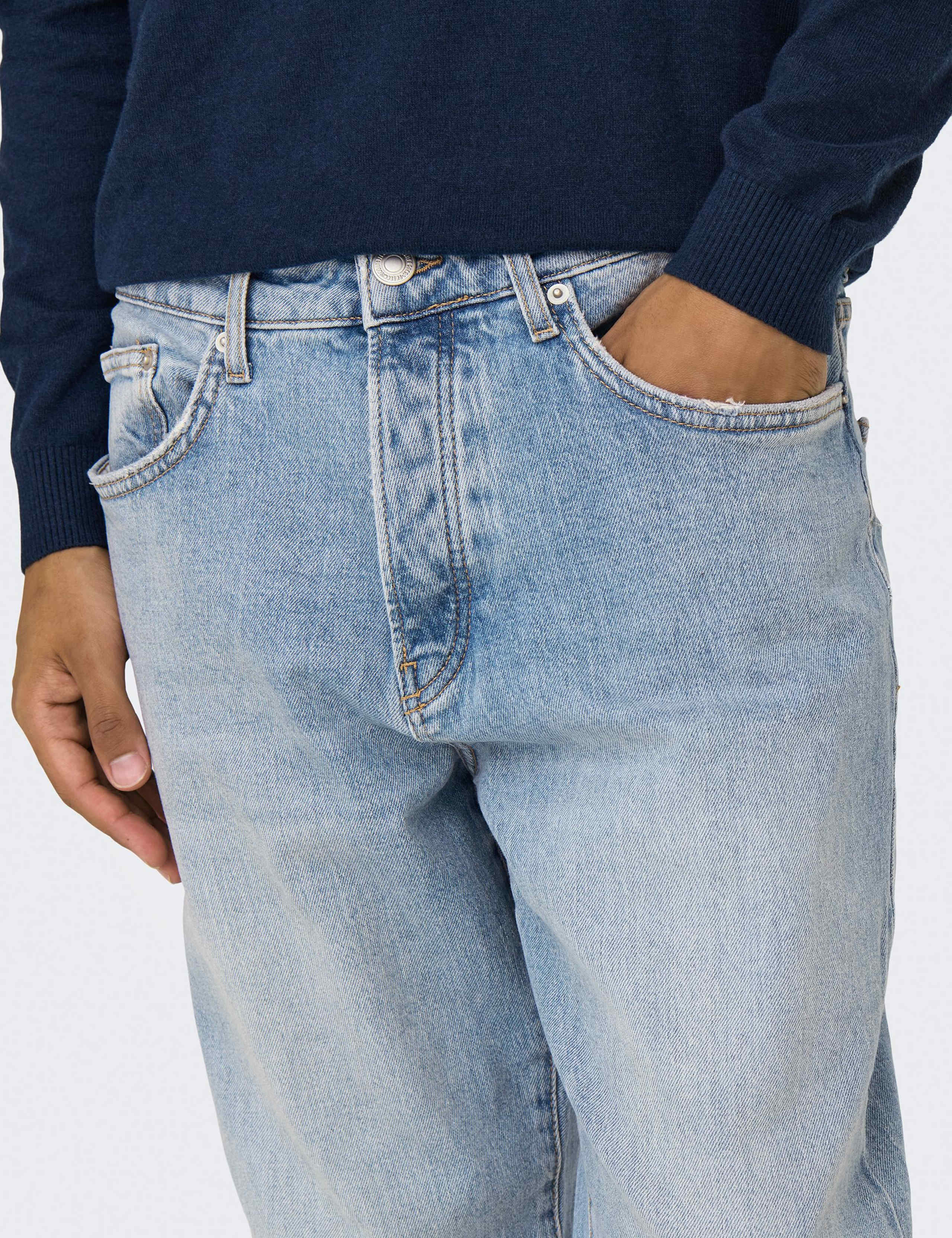 Tapered Fit Cotton Rich Jeans 5 of 5