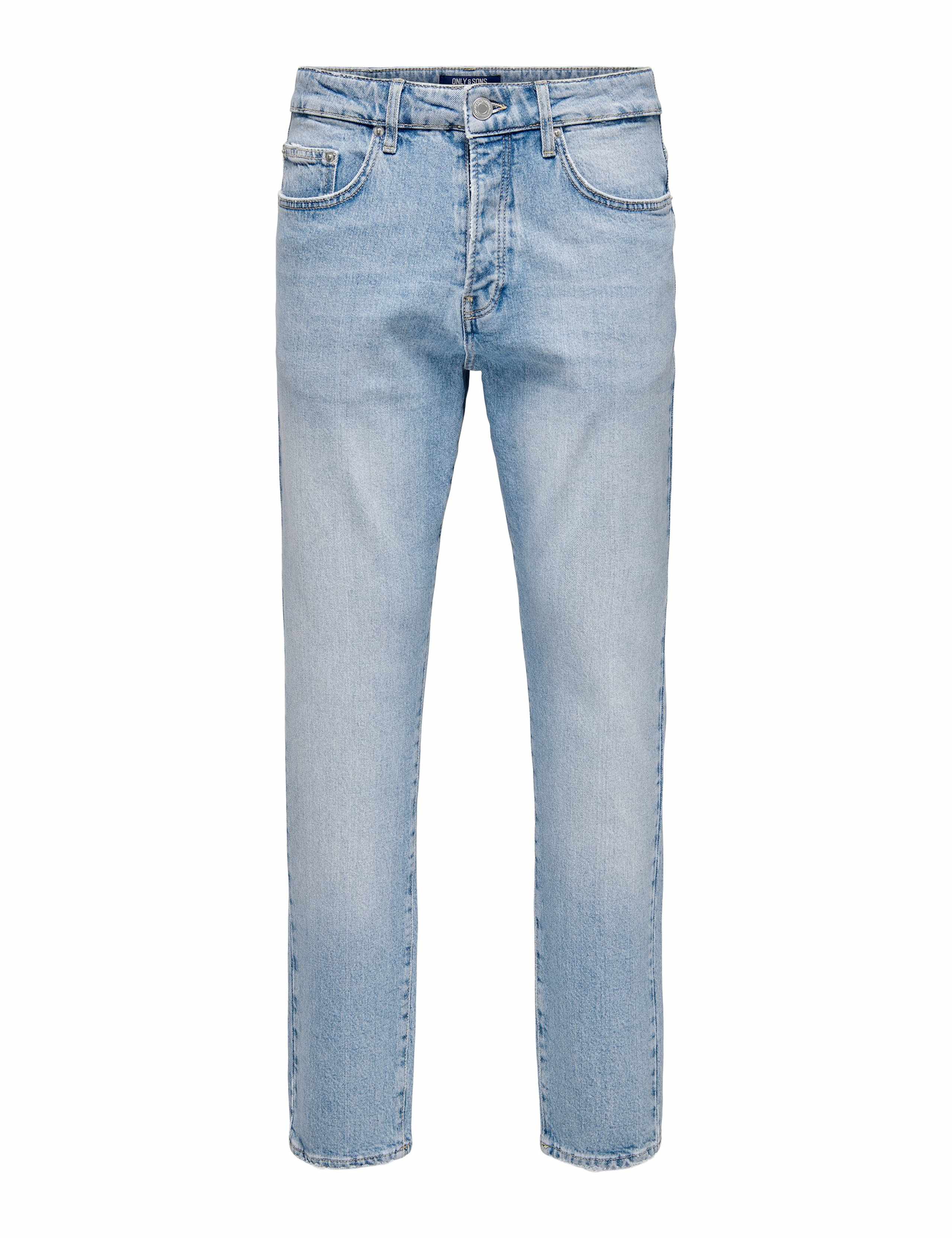 Tapered Fit Cotton Rich Jeans 2 of 5