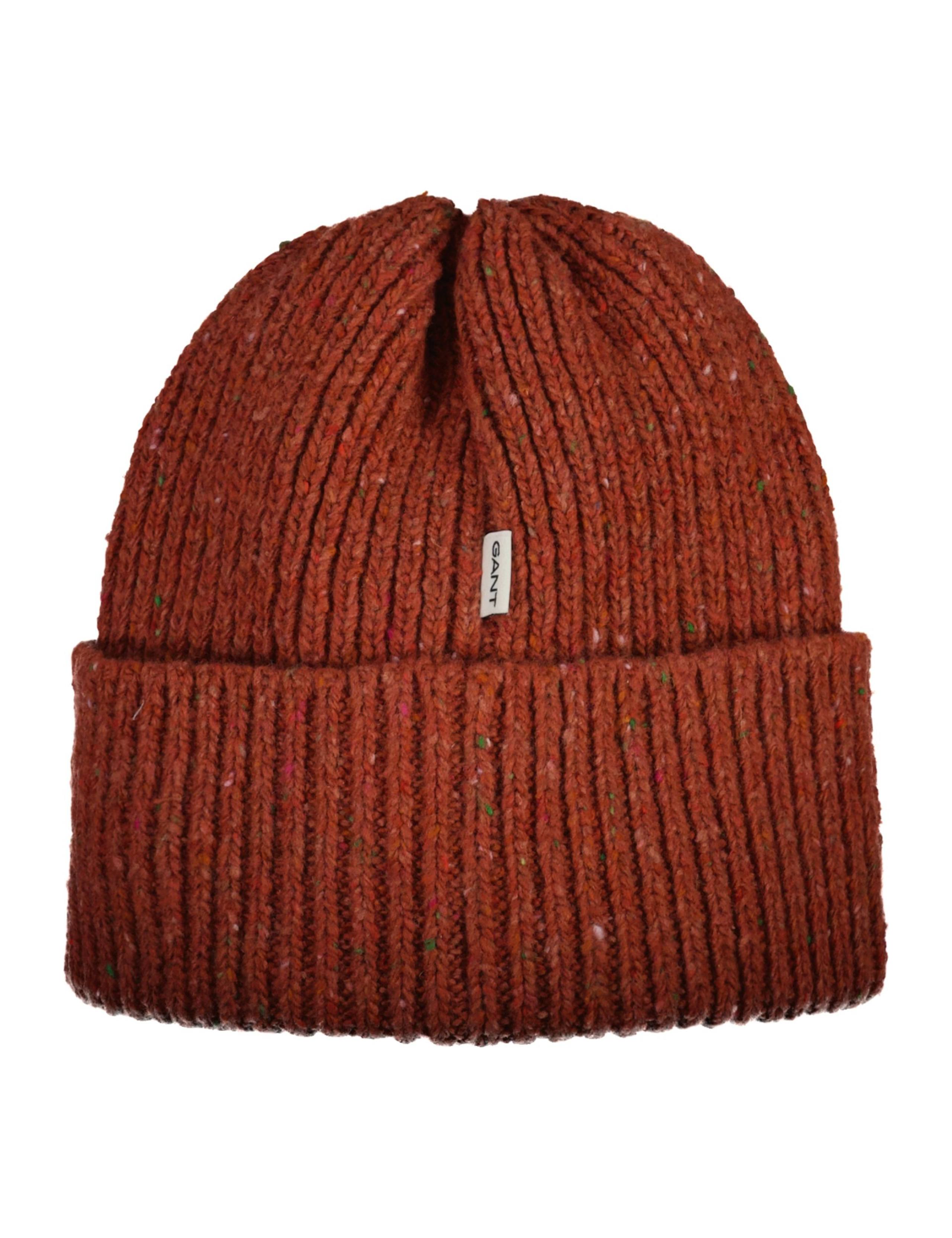 Wool Rich Nep Knitted Beanie Hat 2 of 2