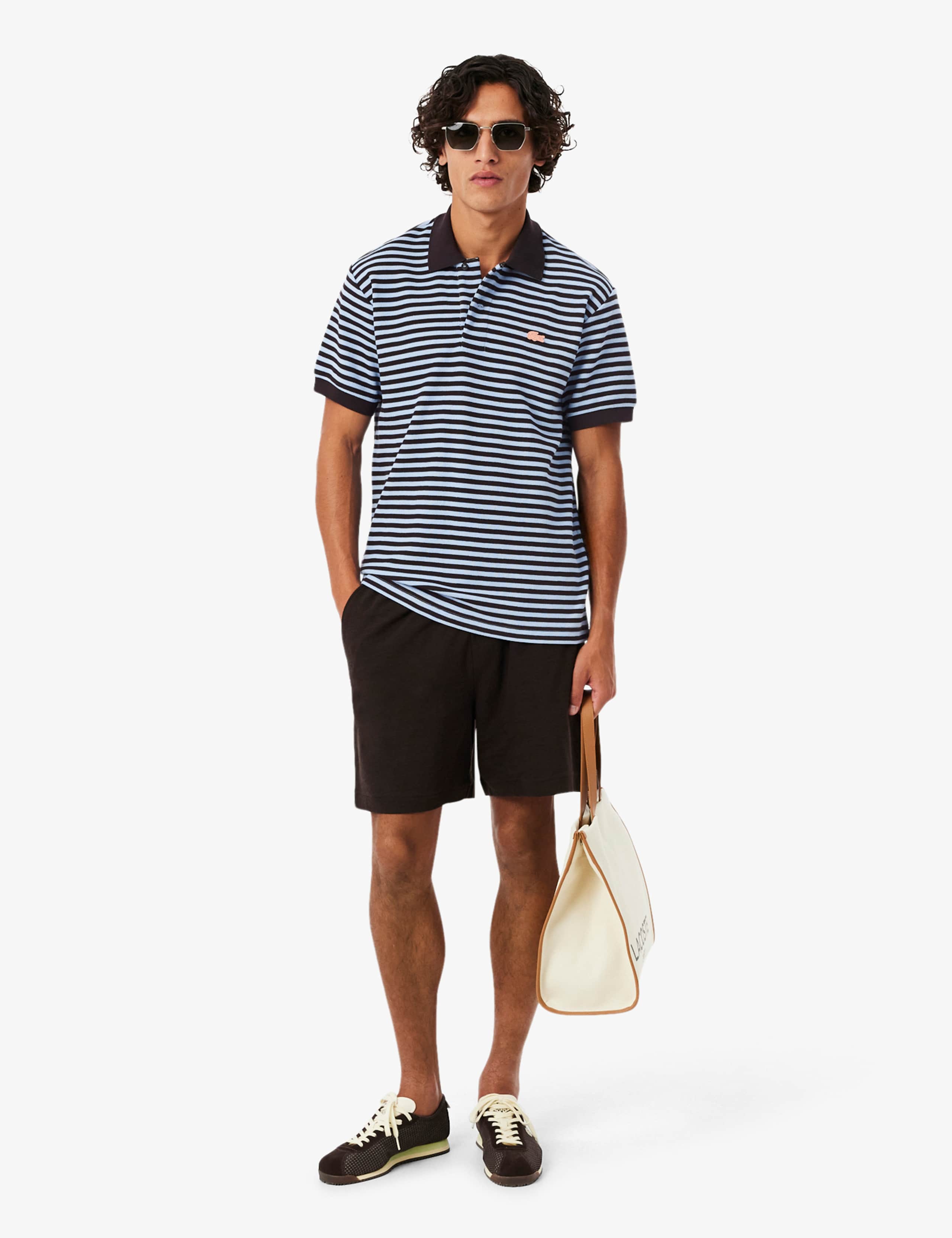 Cotton Rich Striped Polo Shirt 4 of 4