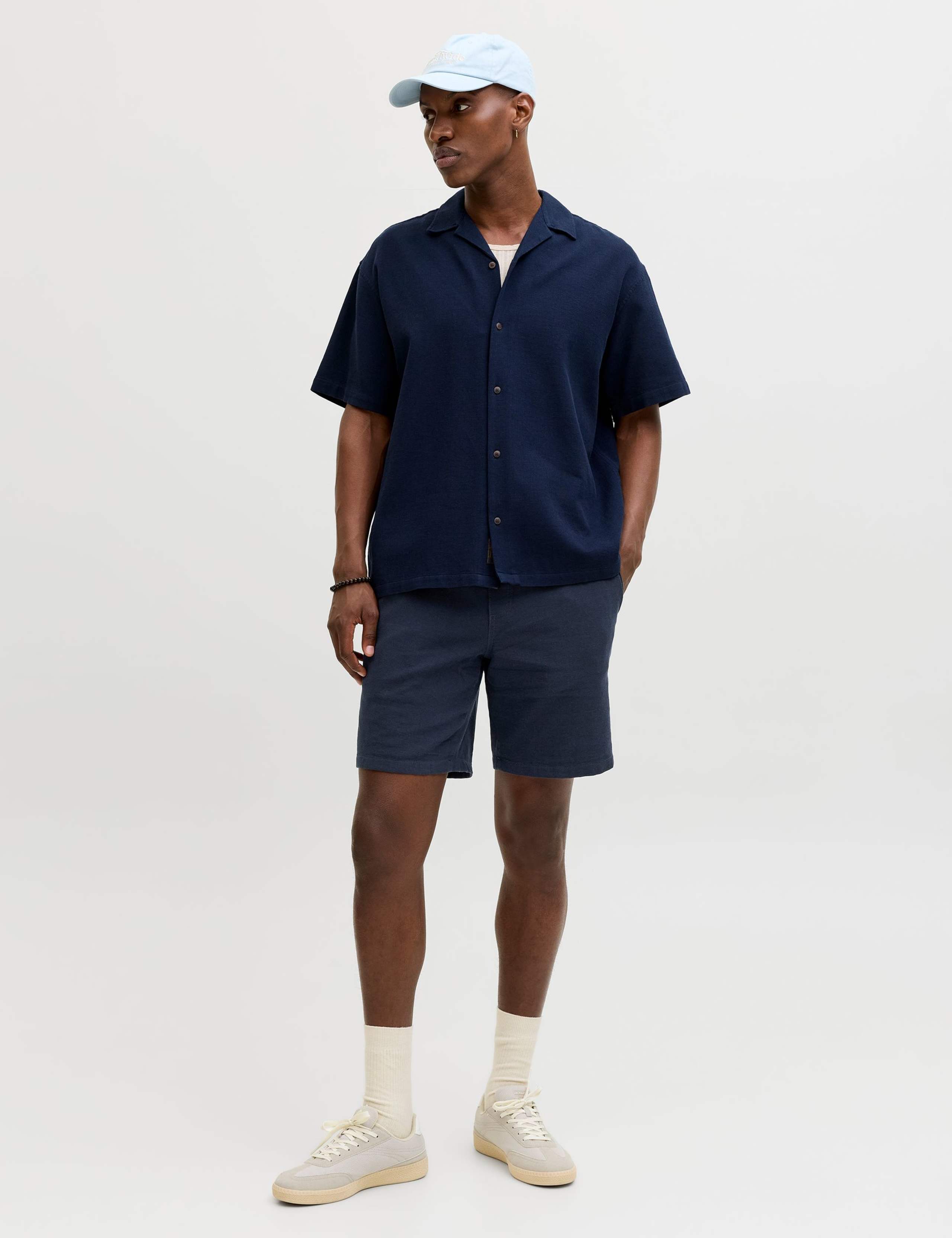 Pure Cotton Textured Shorts 3 of 7