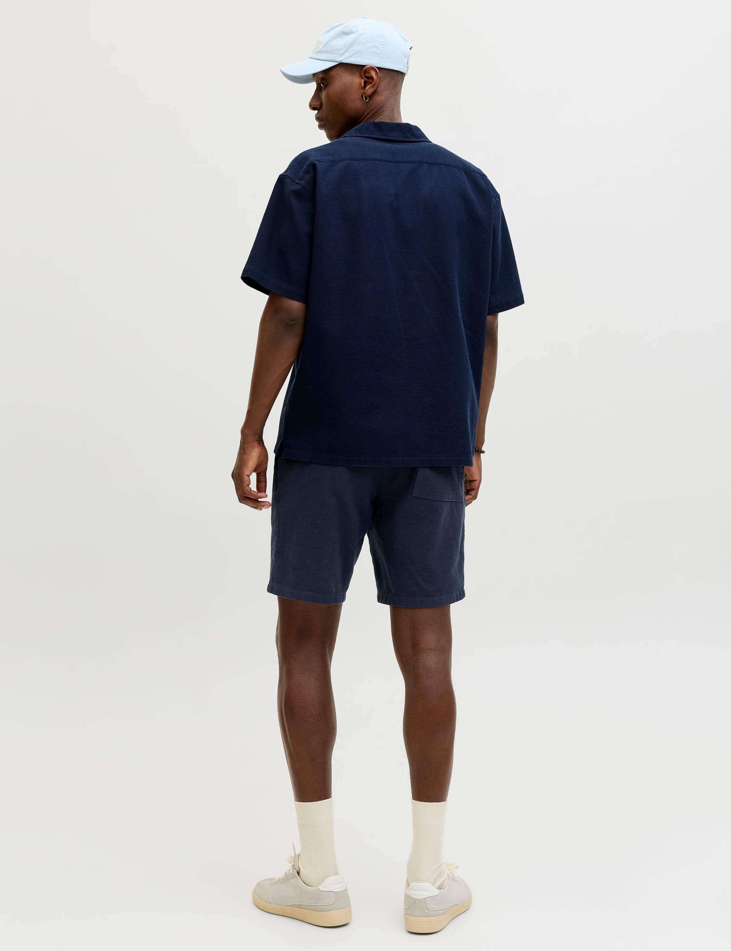 Pure Cotton Textured Shorts 4 of 7