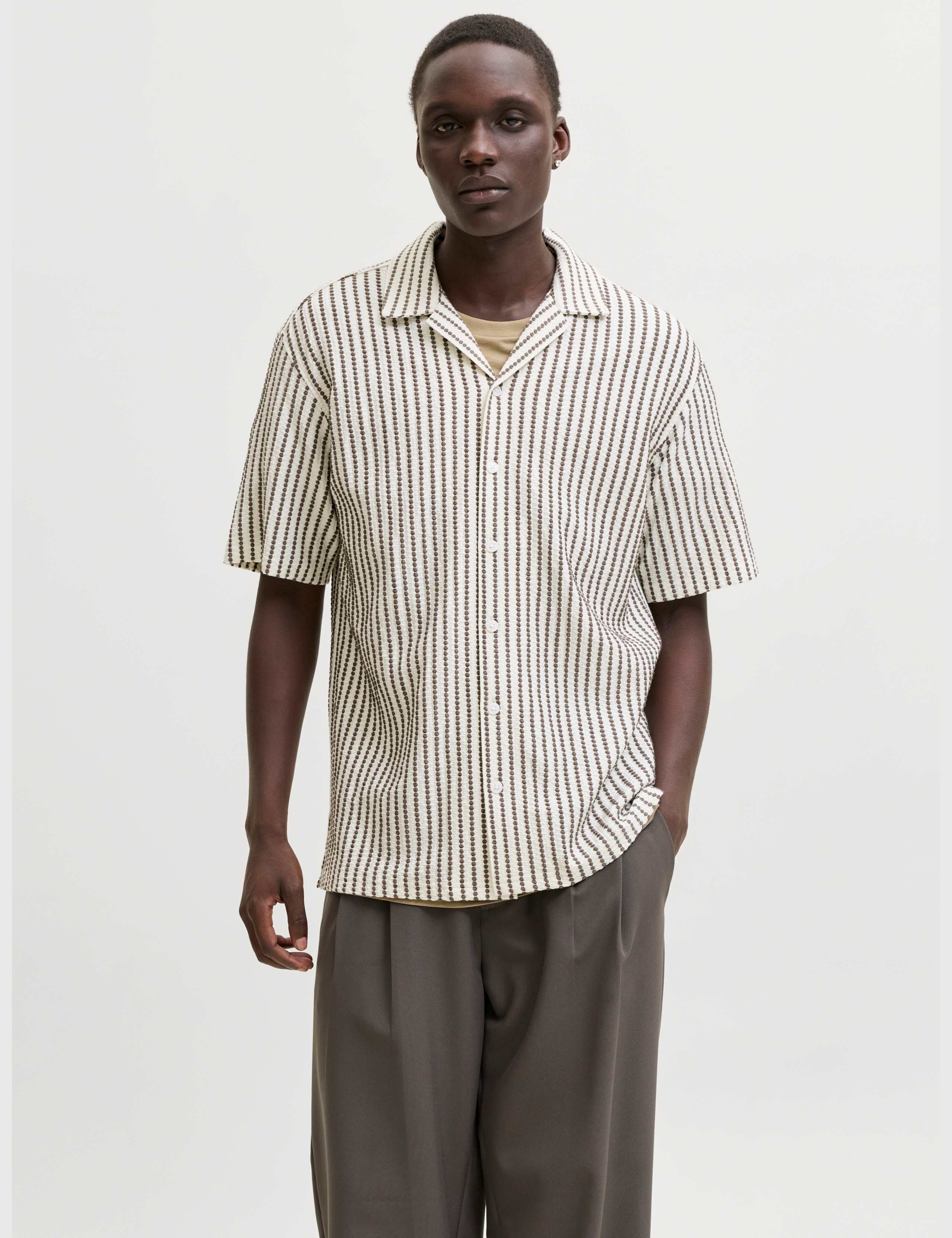 Cotton Rich Jersey Printed Short Sleeve Shirt 1 of 6