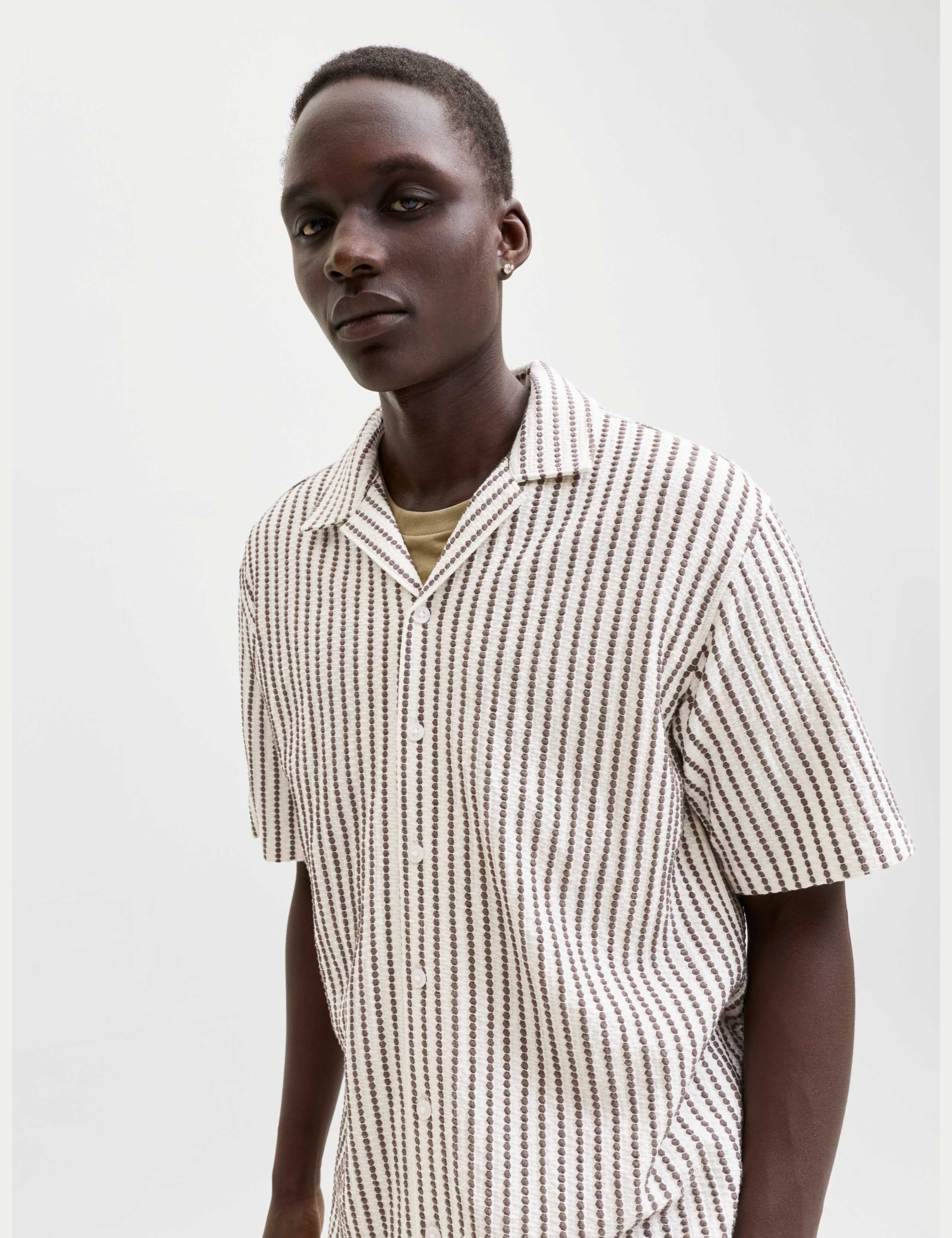 Cotton Rich Jersey Printed Short Sleeve Shirt 2 of 6