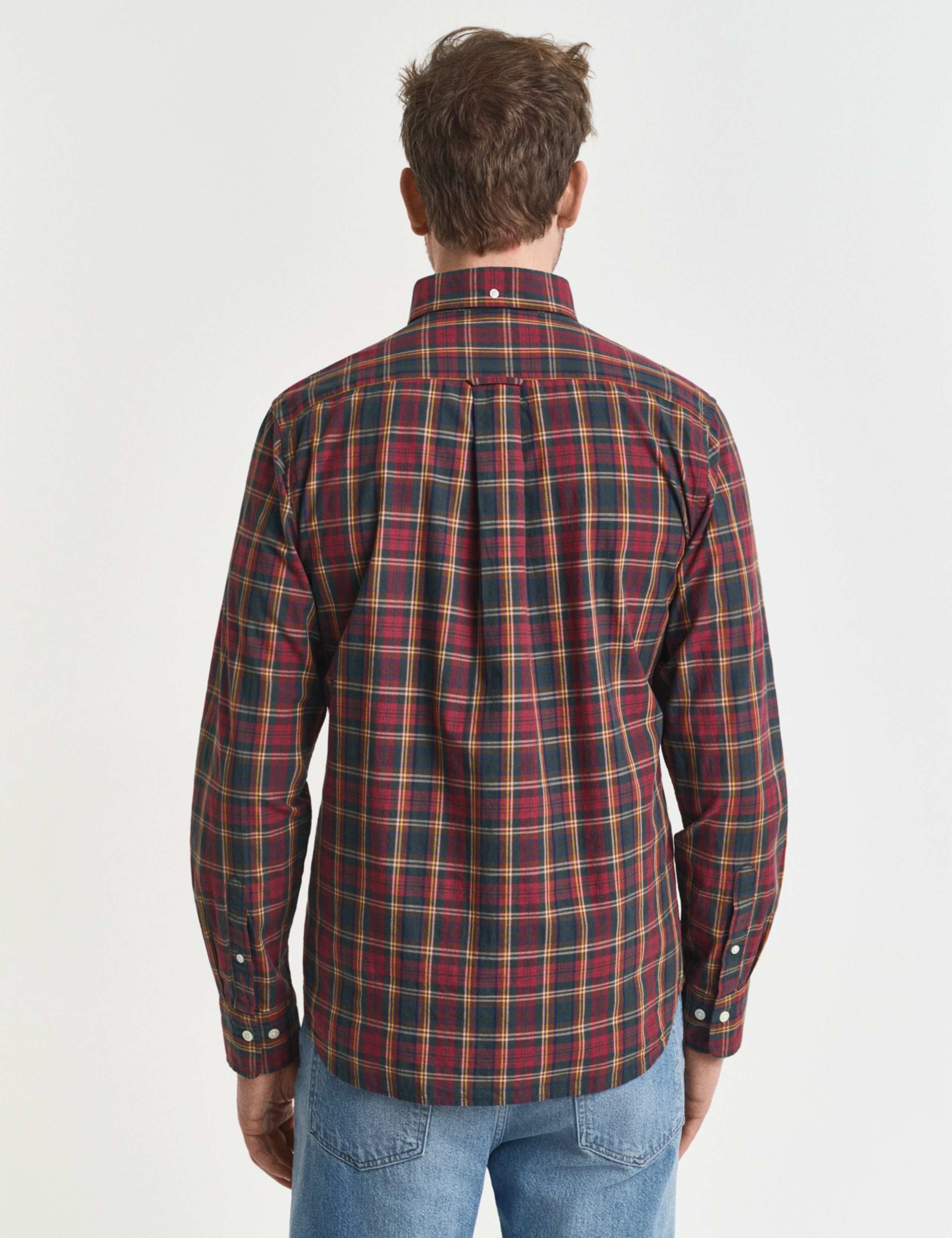 Regular Fit Pure Cotton Poplin Check Shirt 4 of 6