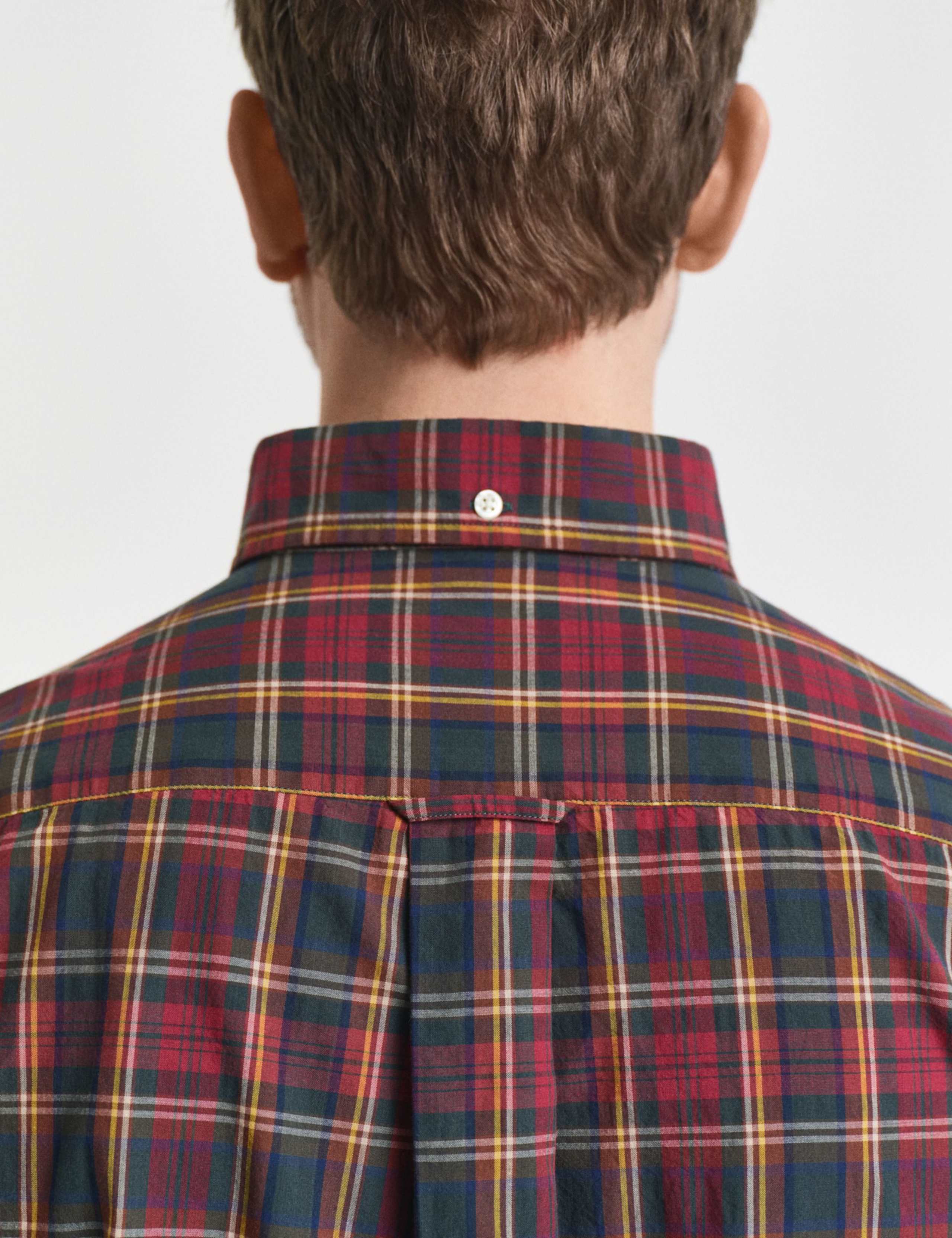 Regular Fit Pure Cotton Poplin Check Shirt 5 of 6