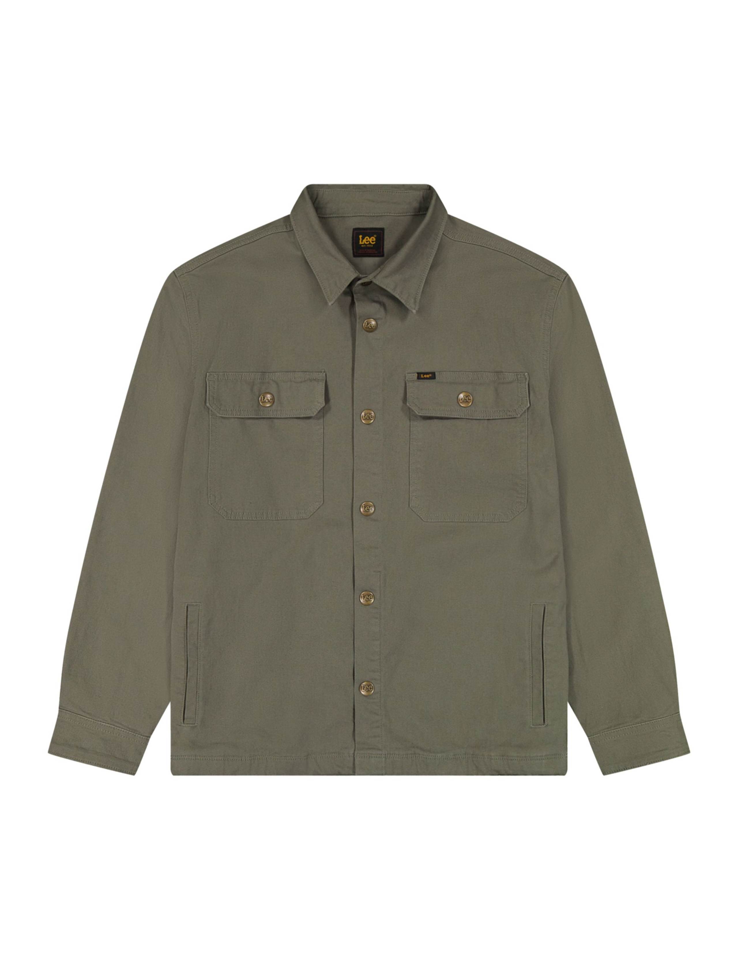 Regular Fit Cotton Rich Overshirt 2 of 6