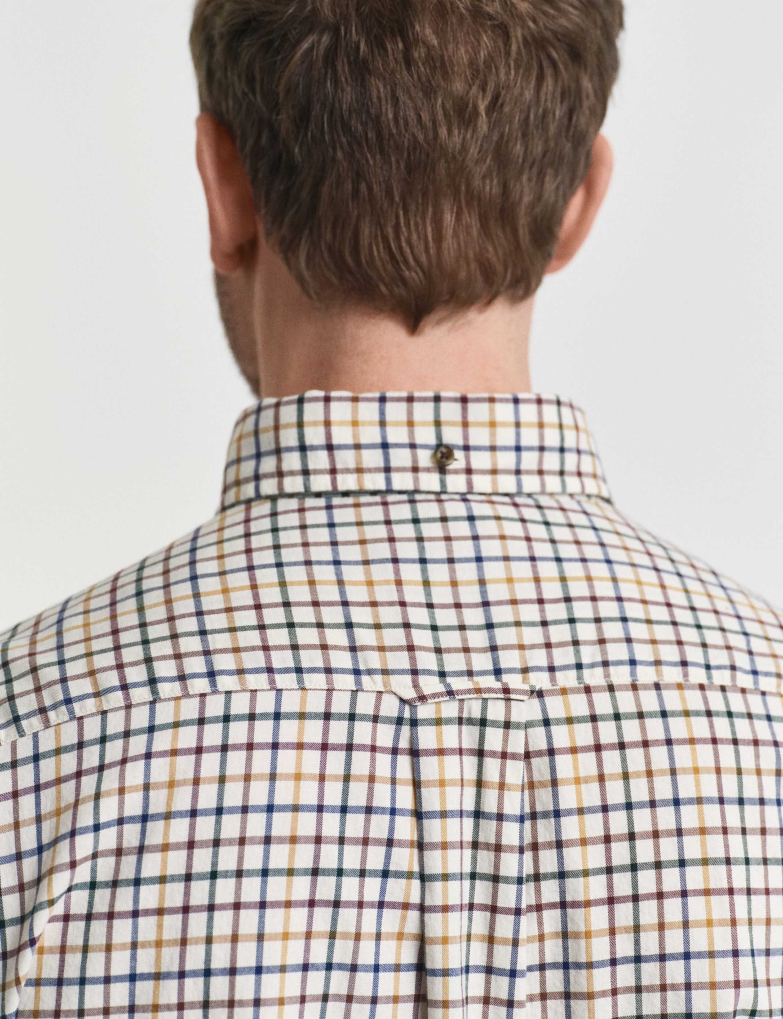 Regular Fit Pure Cotton Checked Oxford Shirt 5 of 5