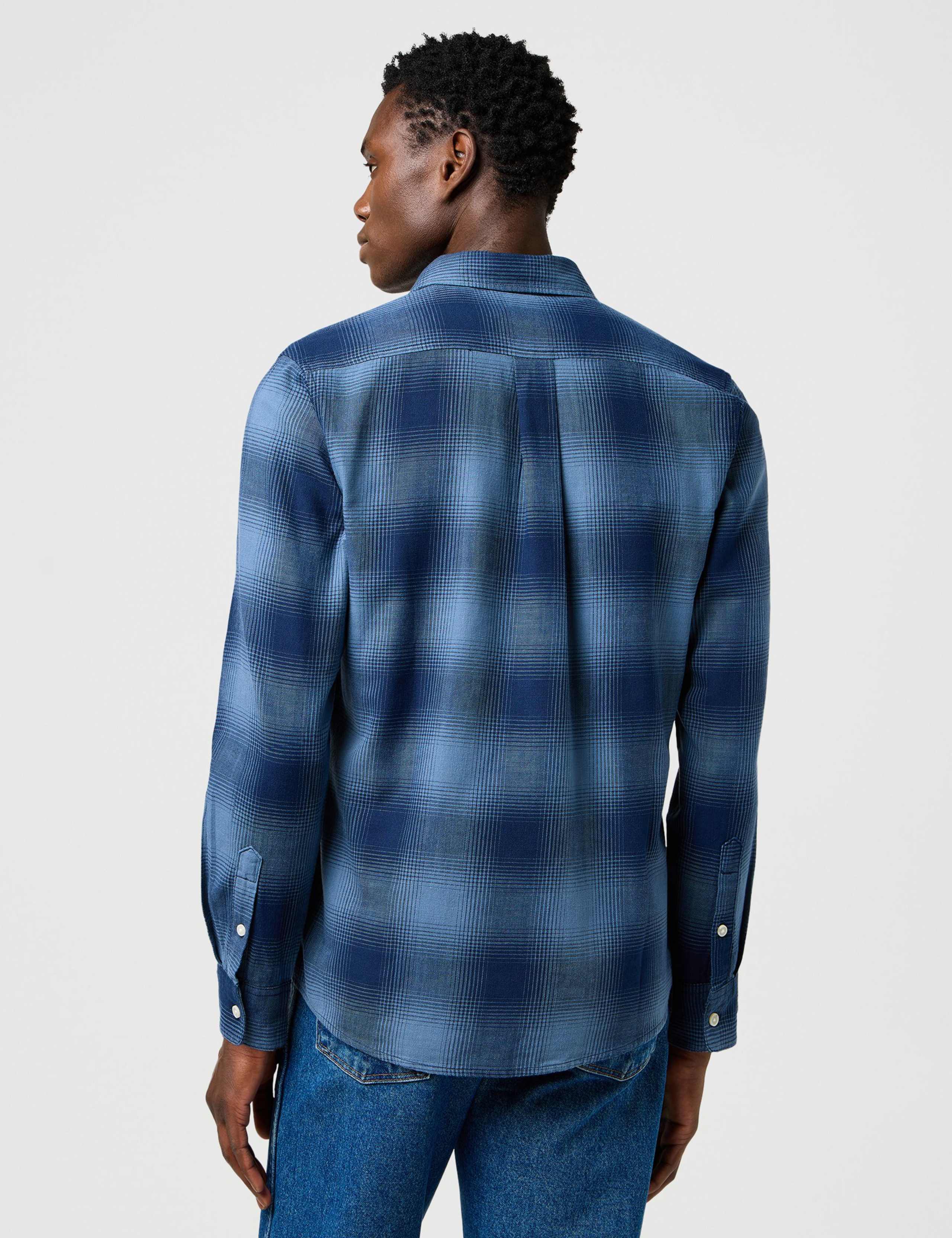 Pure Cotton Checked Flannel Shirt 4 of 7