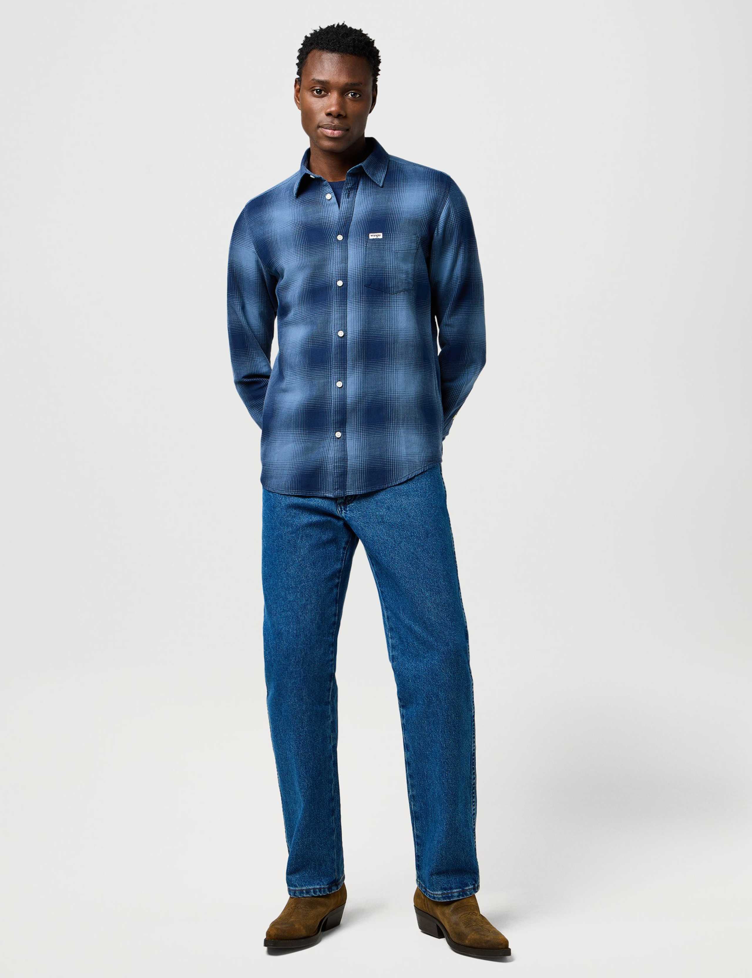 Pure Cotton Checked Flannel Shirt 6 of 7