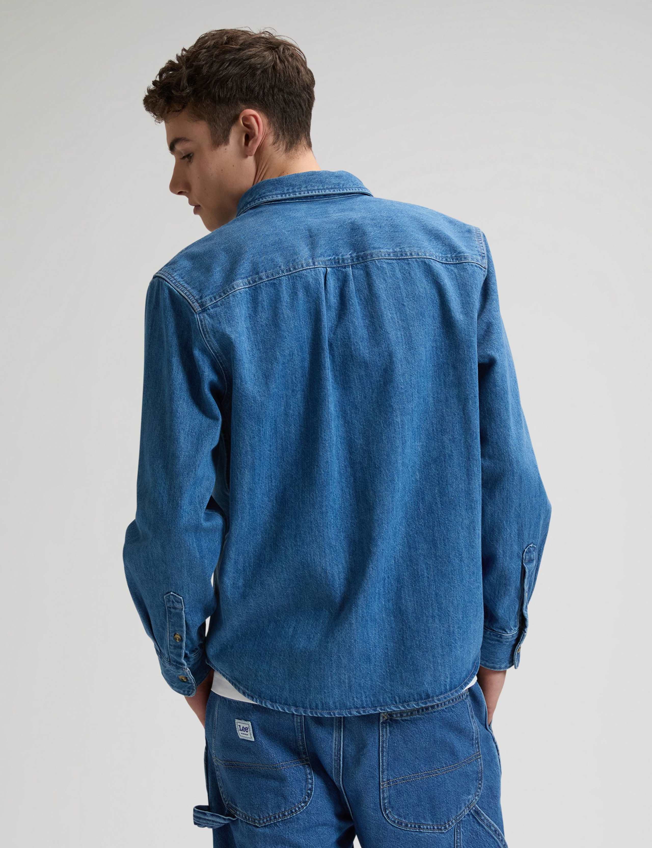 Regular Fit Denim Shirt 5 of 6