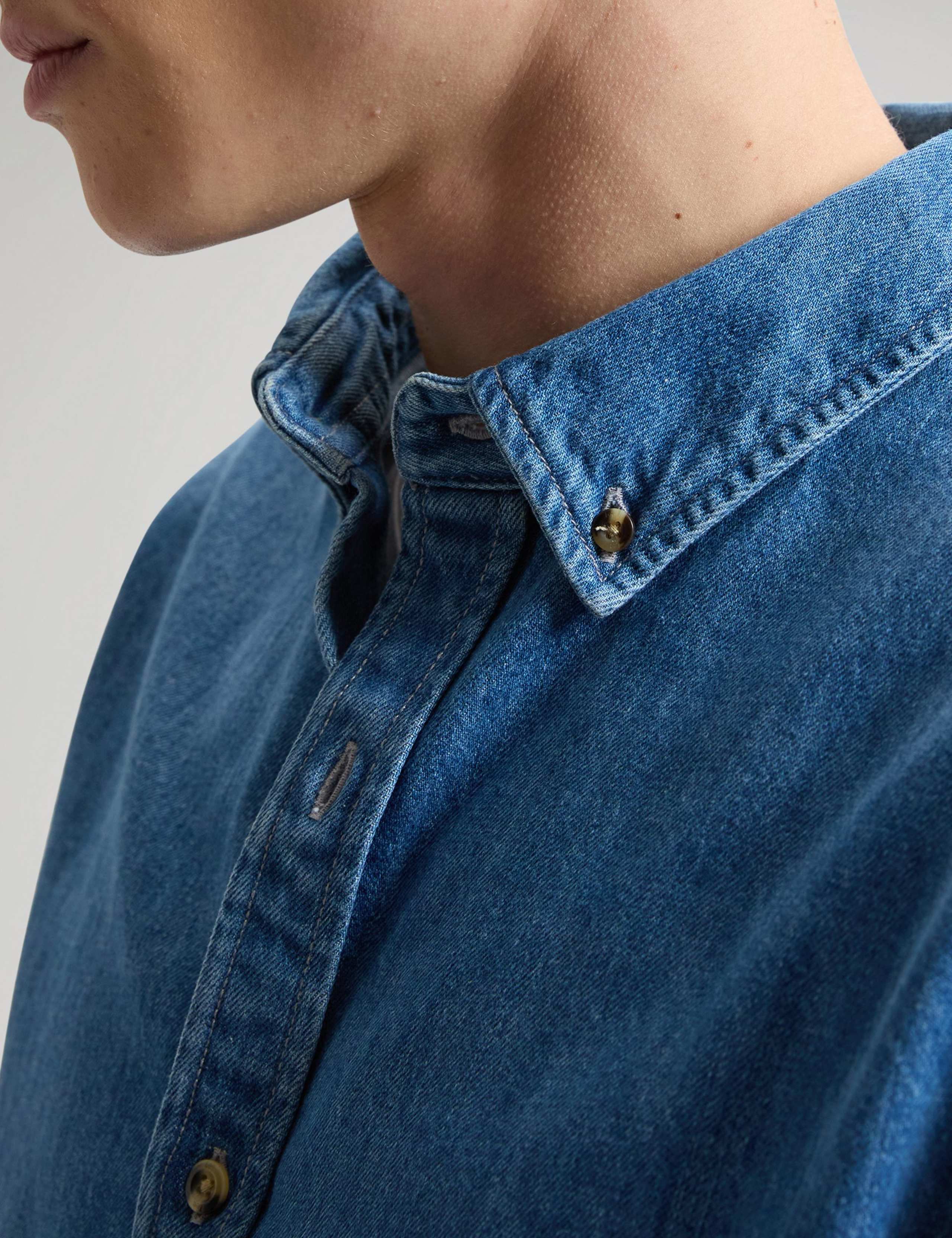 Regular Fit Denim Shirt 6 of 6