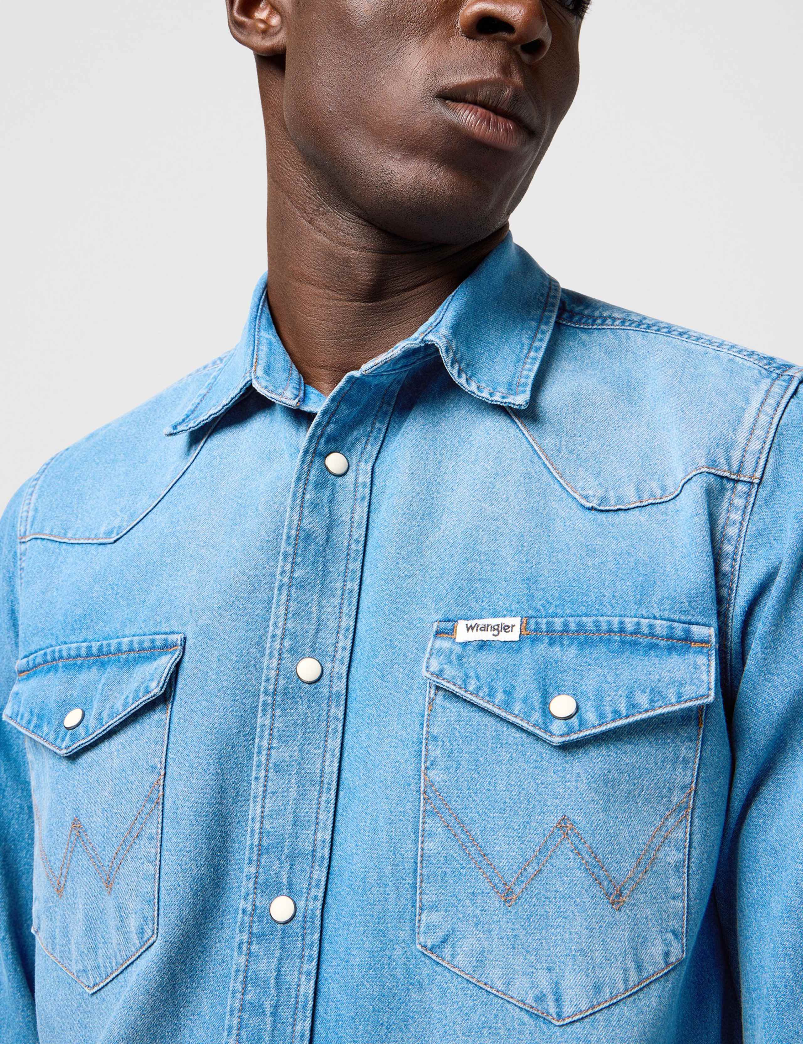 Denim Western Shirt 3 of 7