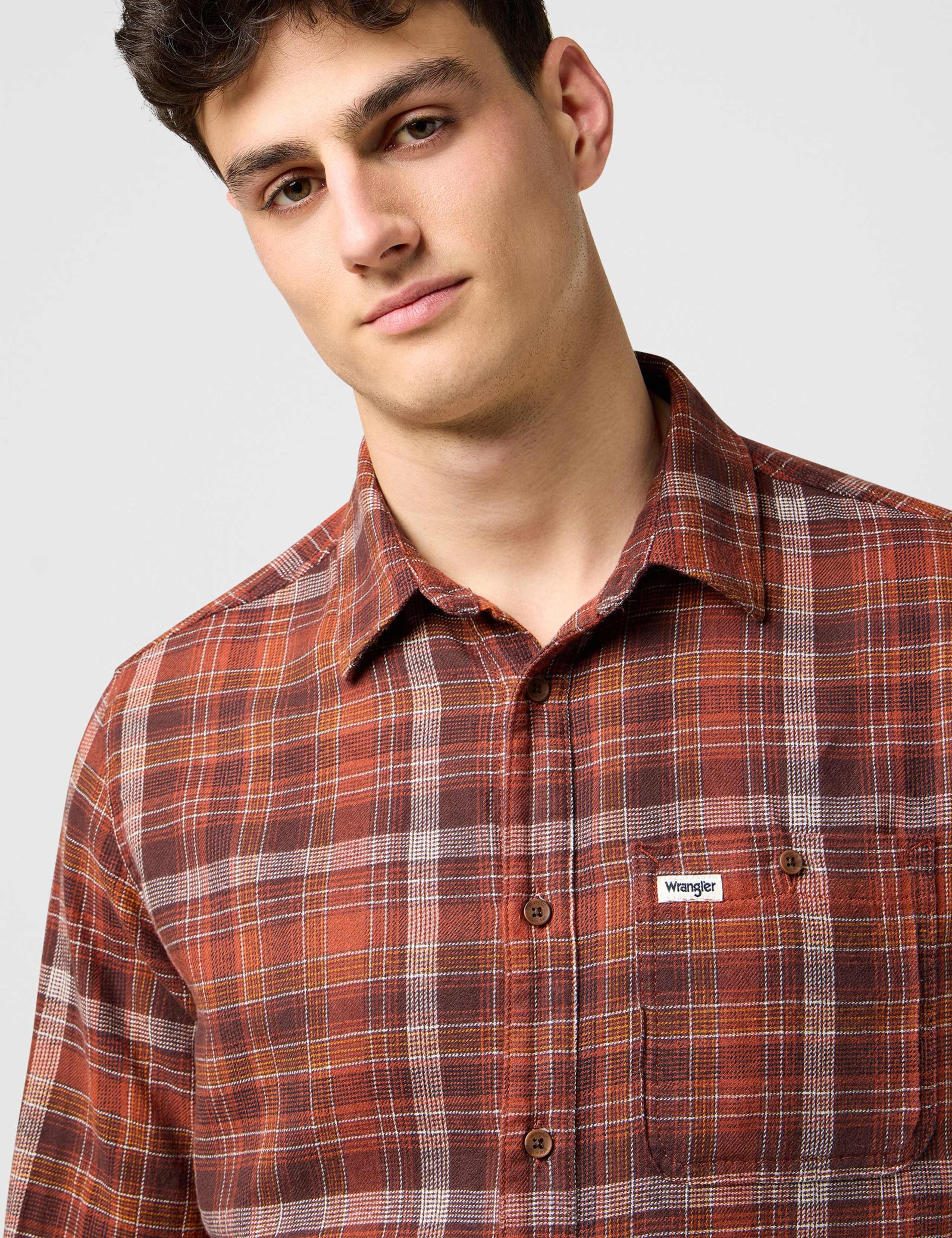 Pure Cotton Flannel Checked Shirt 3 of 6