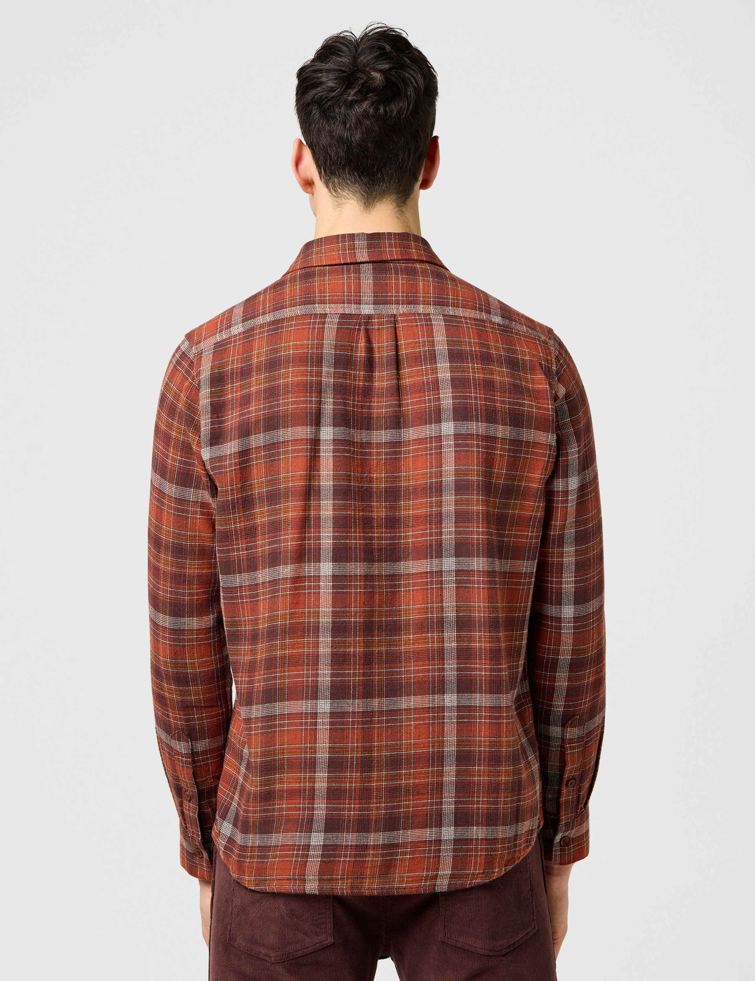 Pure Cotton Flannel Checked Shirt 4 of 6
