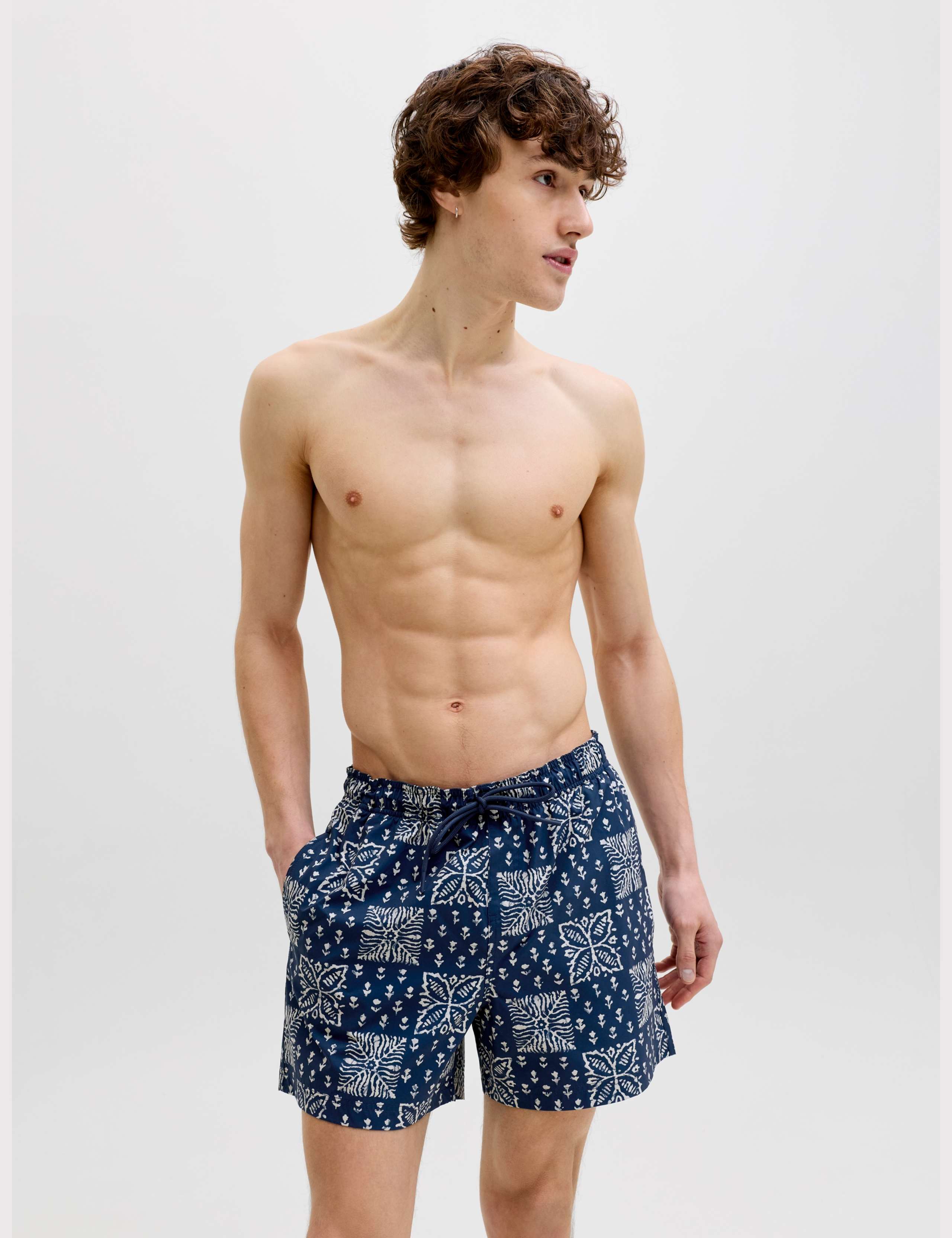 Printed Swim Shorts 2 of 6