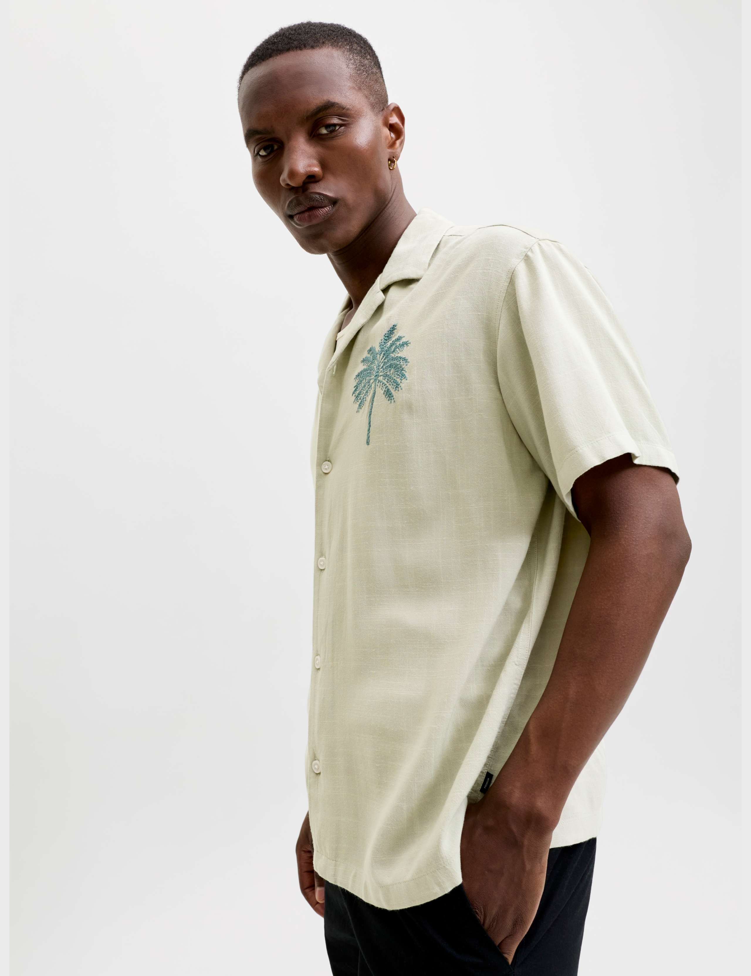 Regular Fit Short Sleeve Embroidered Shirt 2 of 6